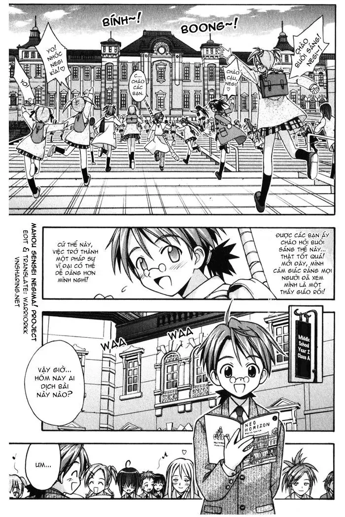 mahou sensei negima! Chapter 7 - Trang 10