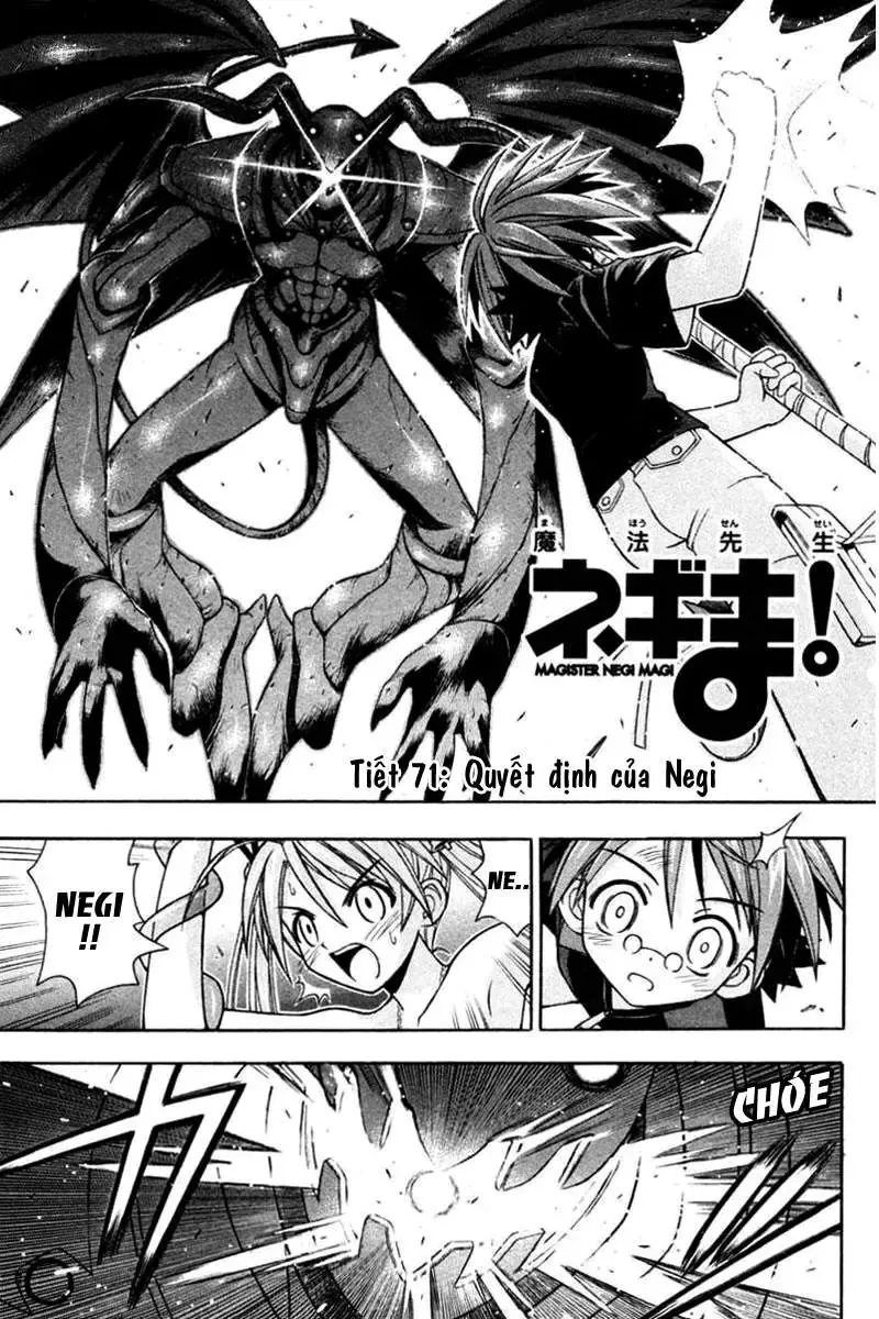 Mahou Sensei Negima Chapter 71 - Trang 3