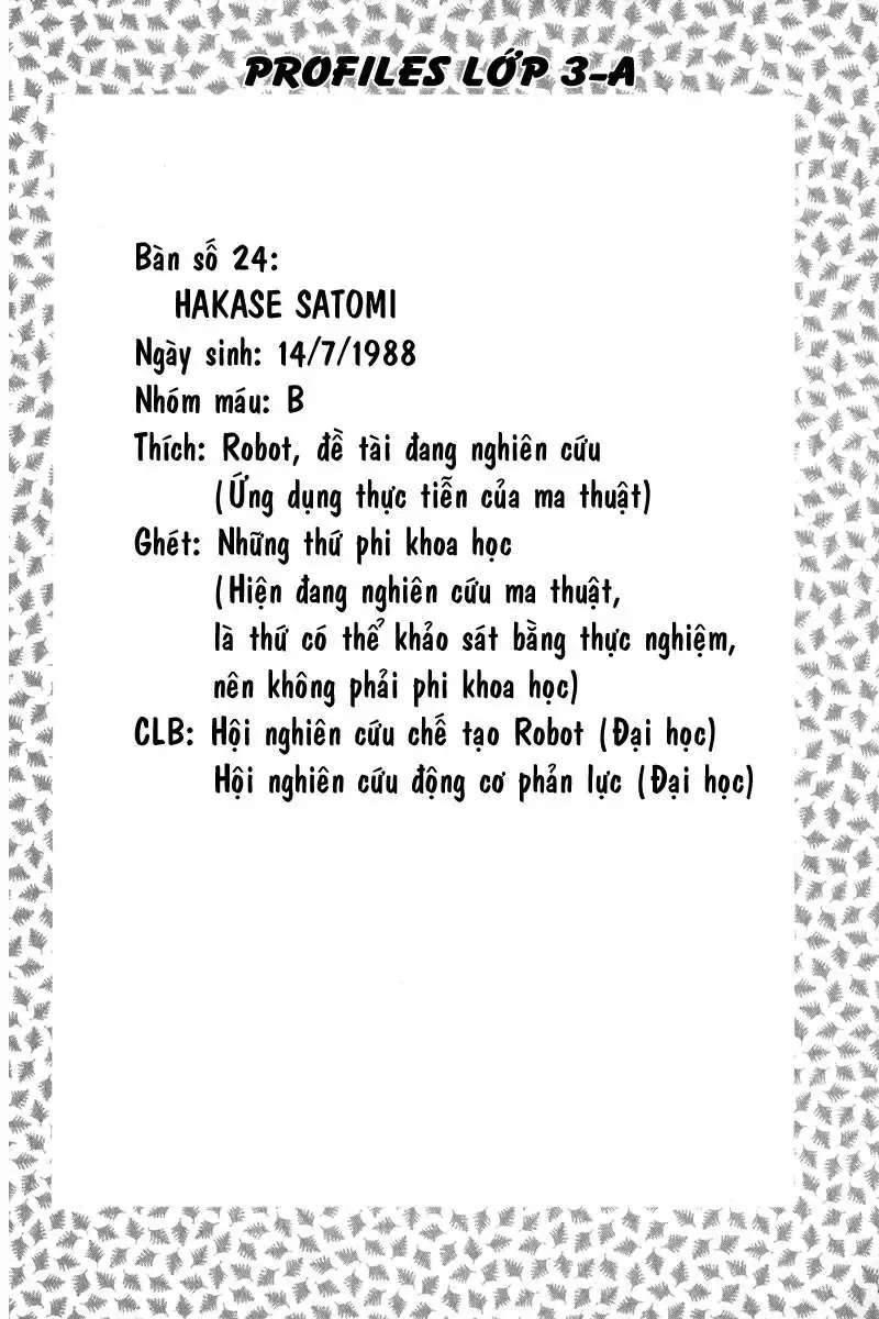 mahou sensei negima! Chapter 75 - Trang 3