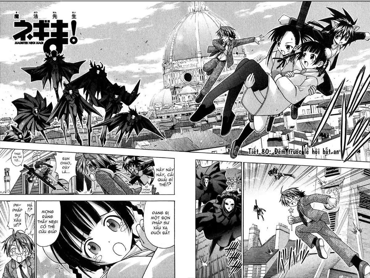 mahou sensei negima! Chapter 80 - Trang 4