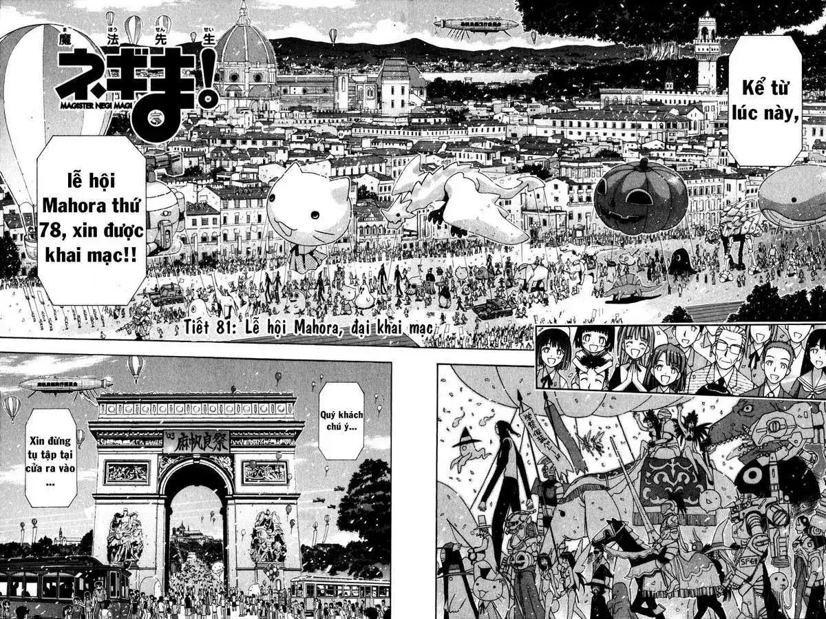 Mahou Sensei Negima Chapter 81 - Trang 9