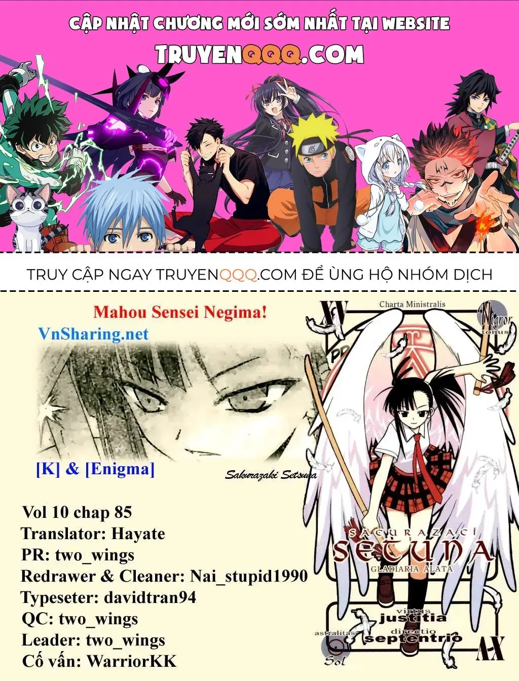 mahou sensei negima! Chapter 85 - Trang 2