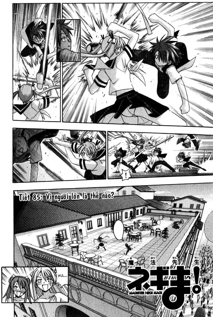 mahou sensei negima! Chapter 85 - Trang 4