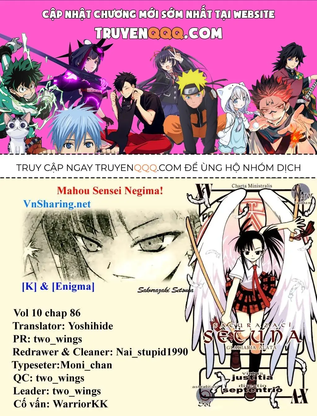 mahou sensei negima! Chapter 86 - Trang 2