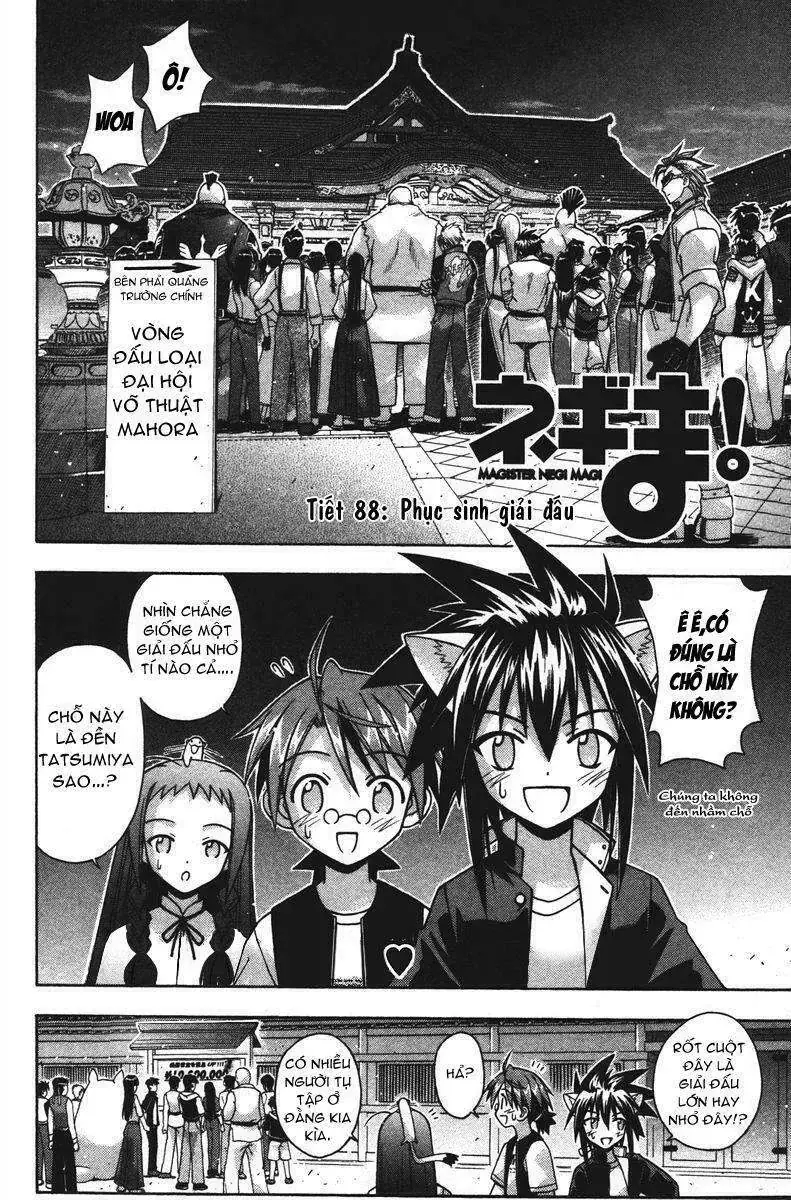 Mahou Sensei Negima Chapter 88 - Trang 6