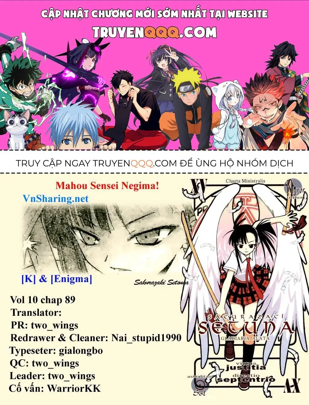 mahou sensei negima! Chapter 89 - Trang 2
