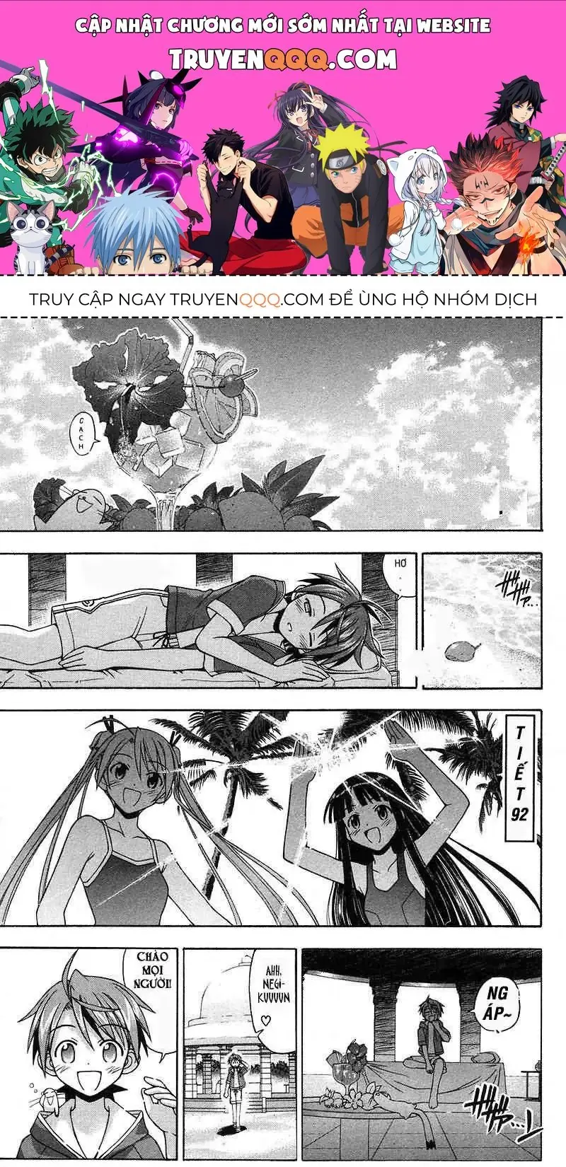 Mahou Sensei Negima Chapter 92 - Trang 2