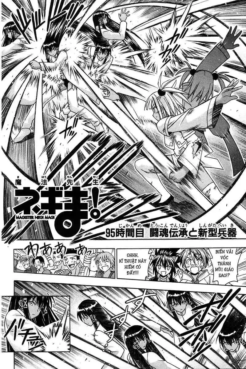 Mahou Sensei Negima Chapter 95 - Trang 4