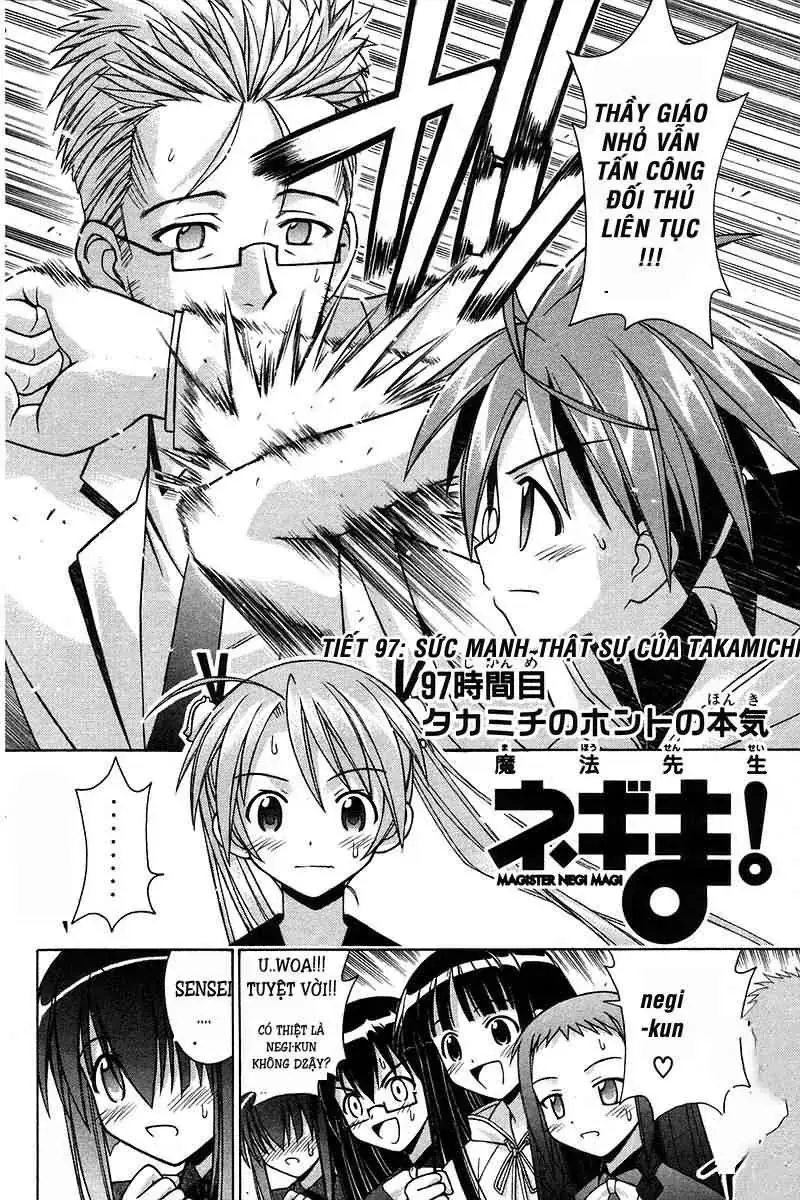 mahou sensei negima! Chapter 97 - Trang 4