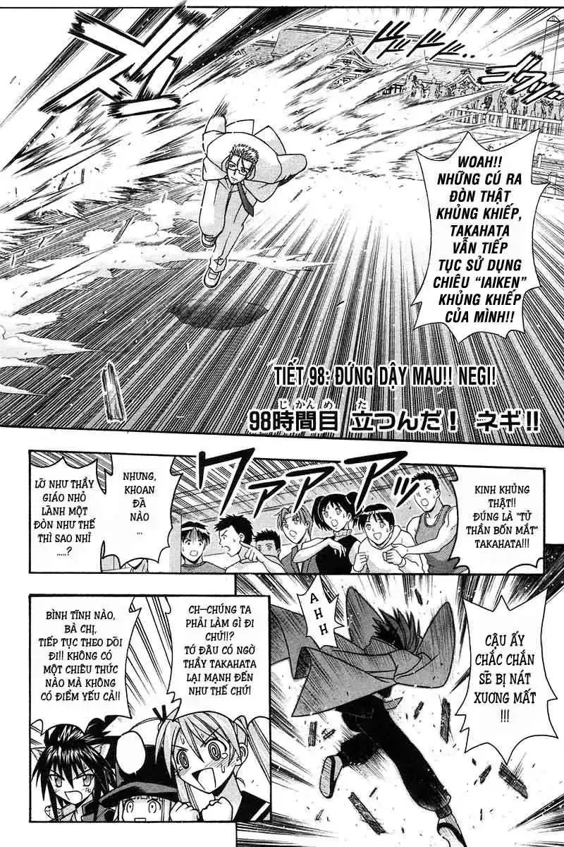 mahou sensei negima! Chapter 98 - Trang 4