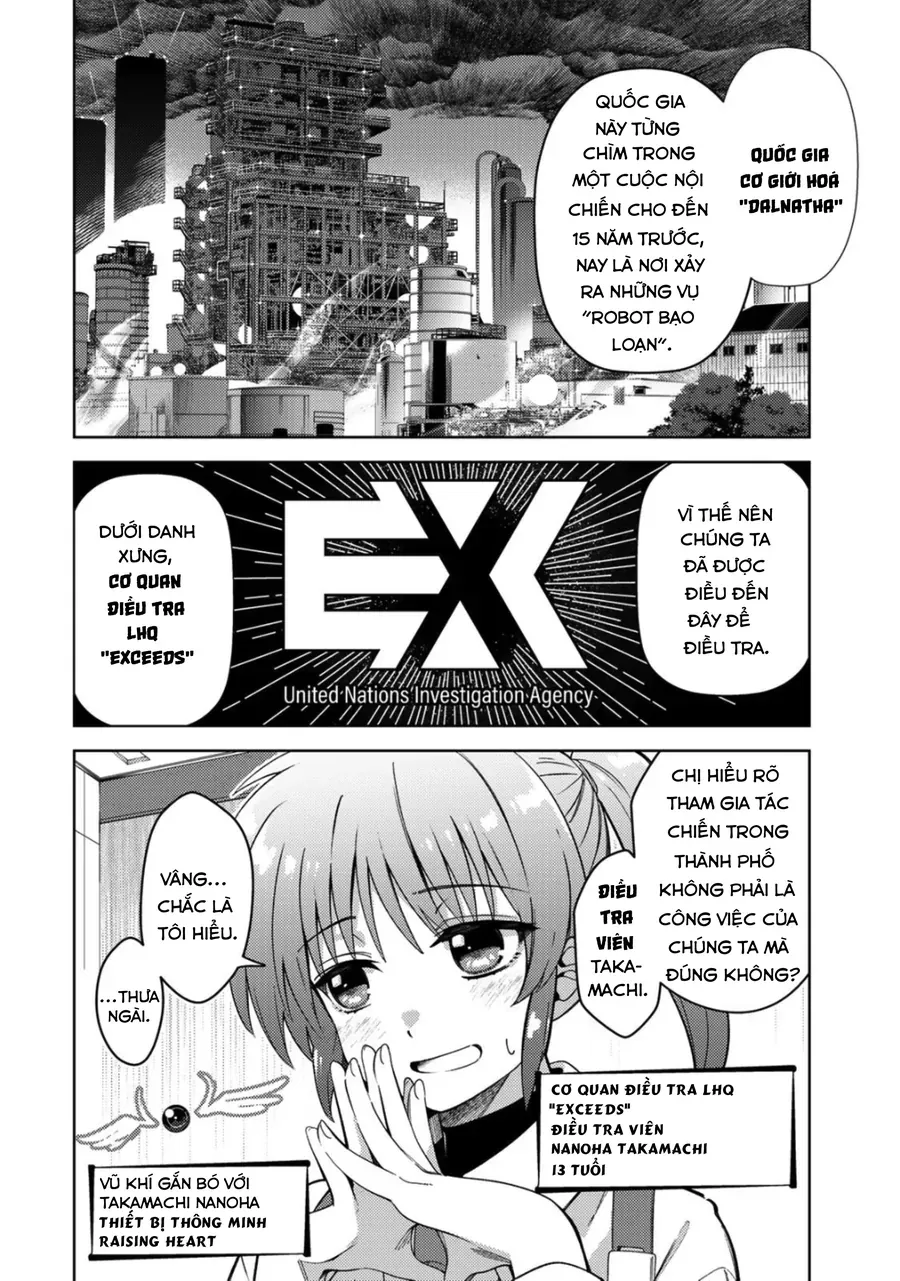 Mahou Shoujo Lyrical Nanoha Exceeds Chapter 1.1 - Trang 10