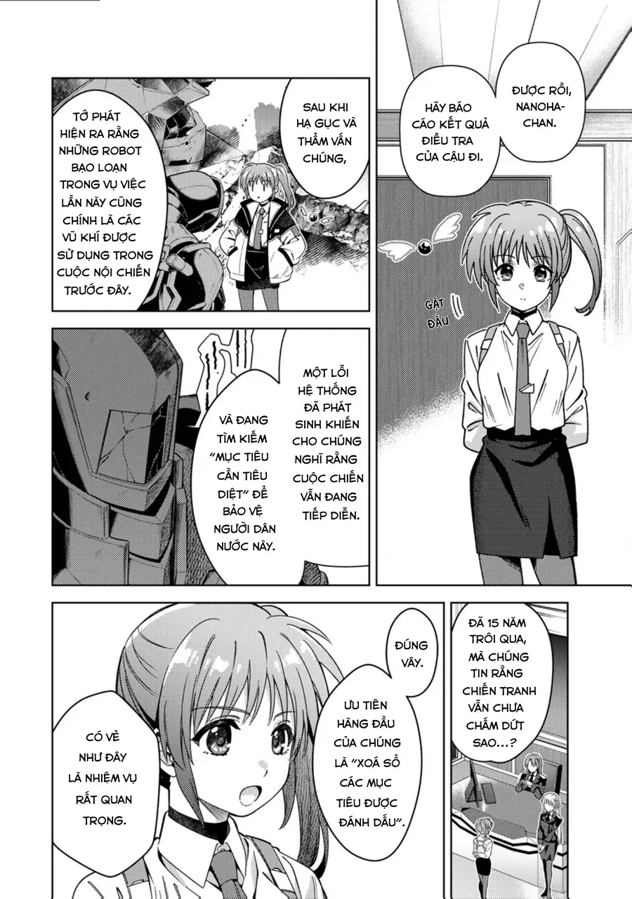 Mahou Shoujo Lyrical Nanoha Exceeds Chapter 1.1 - Trang 12