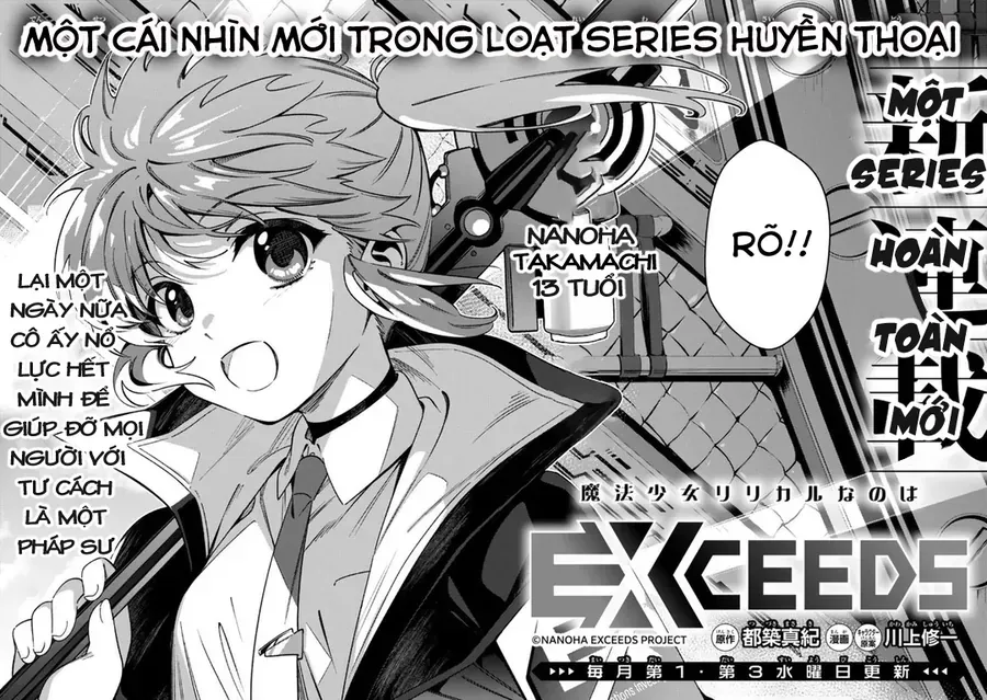 Mahou Shoujo Lyrical Nanoha Exceeds Chapter 1.1 - Trang 3