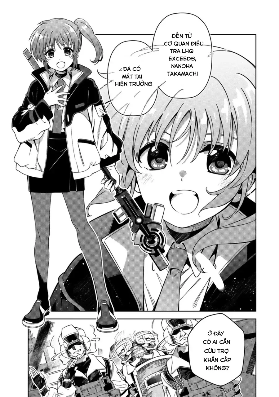 Mahou Shoujo Lyrical Nanoha Exceeds Chapter 1.1 - Trang 9