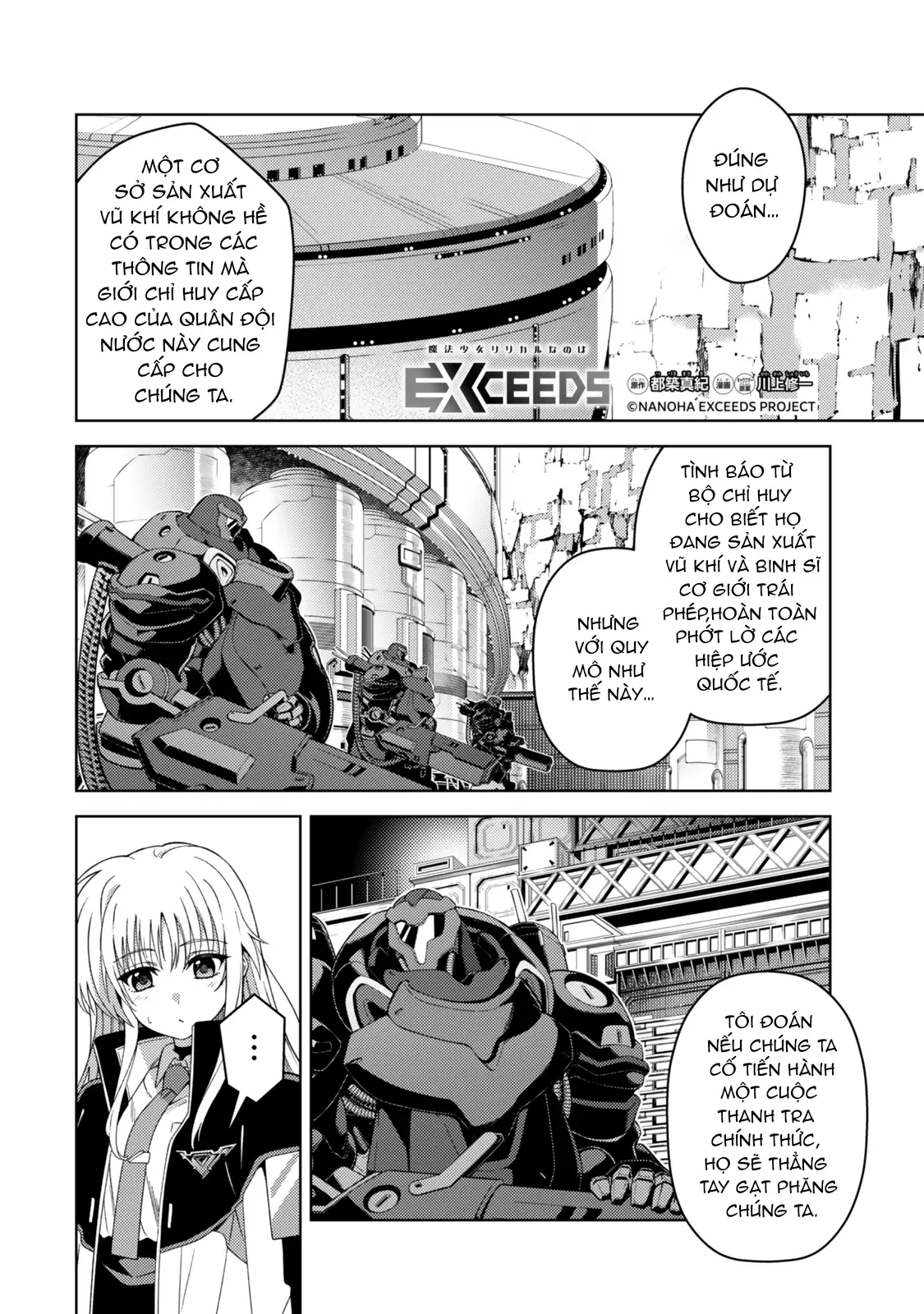 Mahou Shoujo Lyrical Nanoha Exceeds Chapter 2.2 - Trang 2