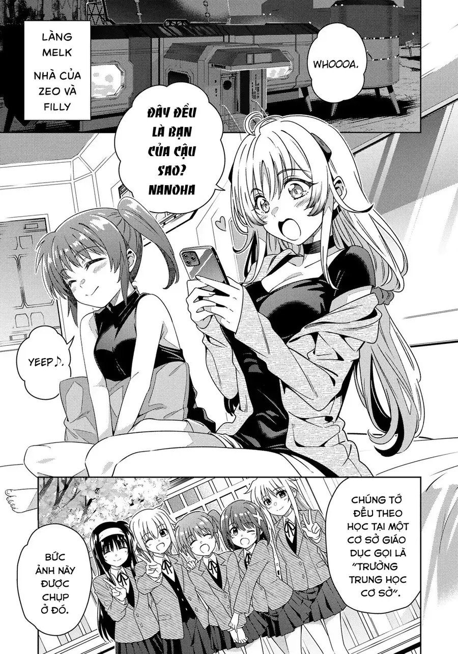 Mahou Shoujo Lyrical Nanoha Exceeds Chapter 3.1 - Trang 10