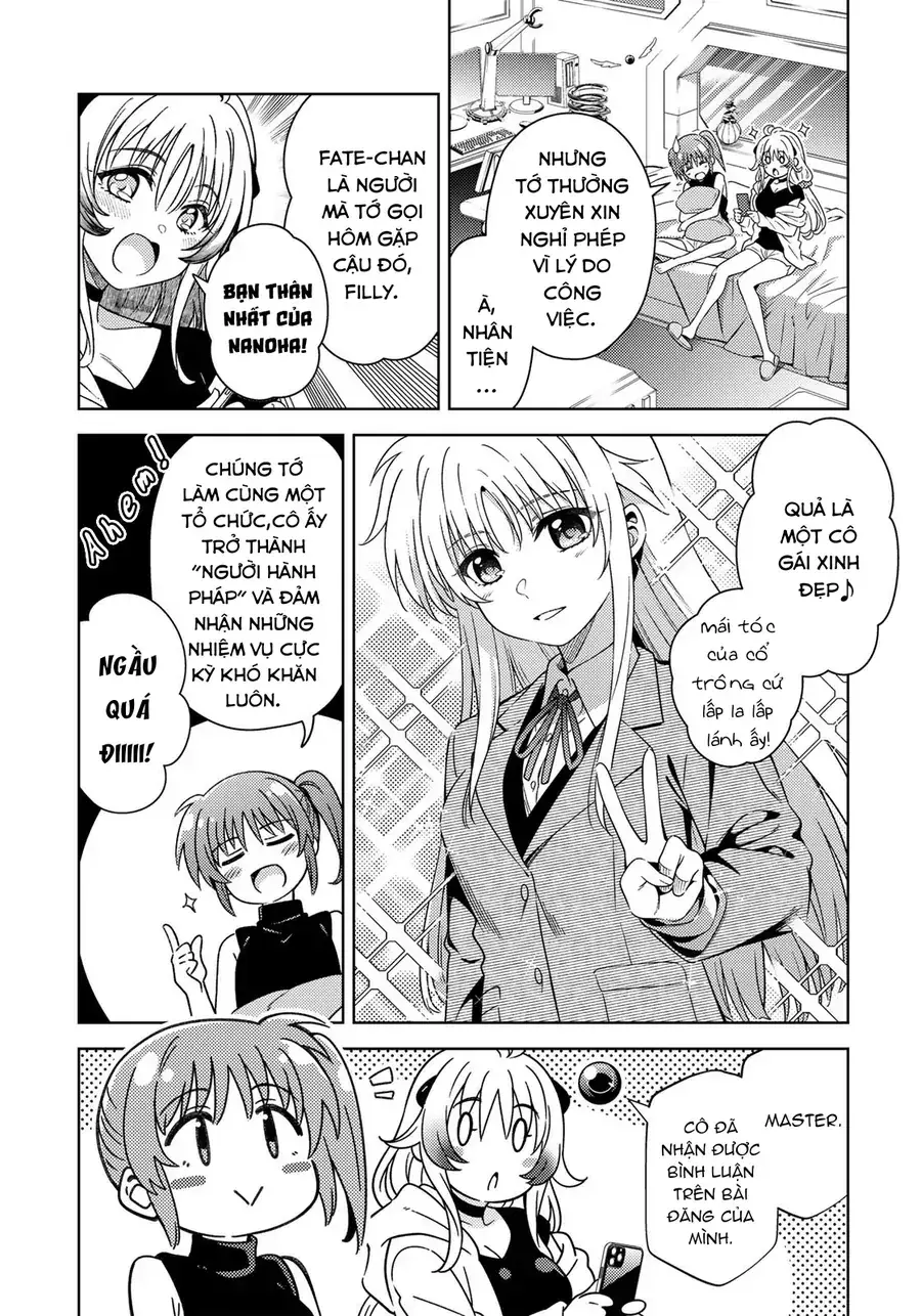 Mahou Shoujo Lyrical Nanoha Exceeds Chapter 3.1 - Trang 11