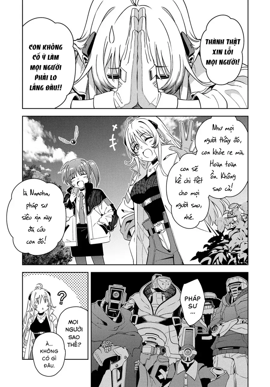 Mahou Shoujo Lyrical Nanoha Exceeds Chapter 3.1 - Trang 4