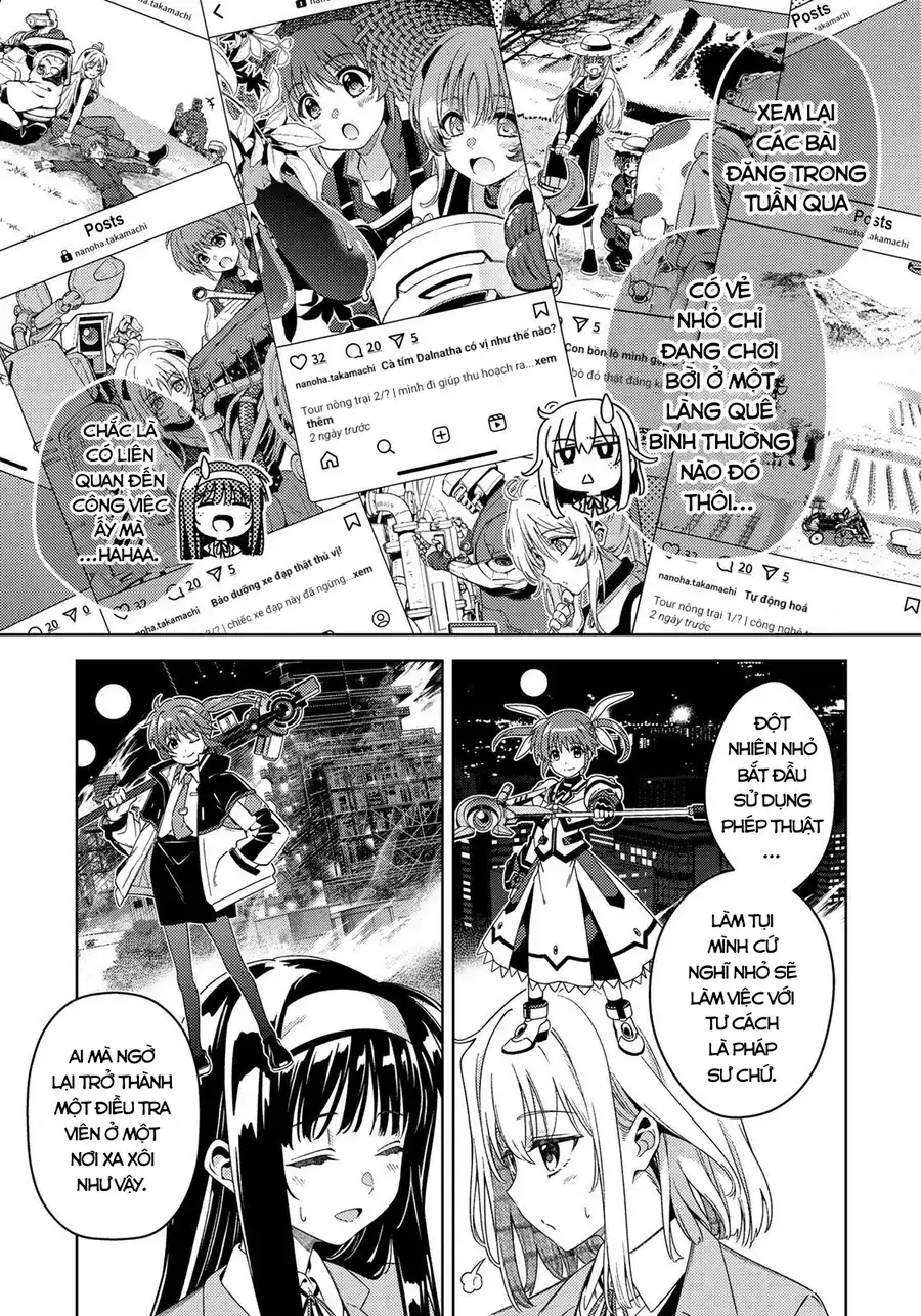 Mahou Shoujo Lyrical Nanoha Exceeds Chapter 3.1 - Trang 8