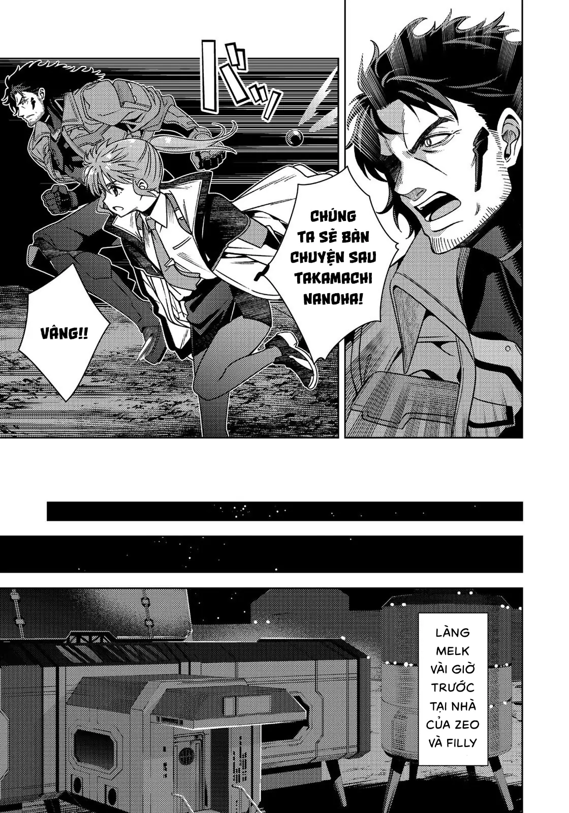 Mahou Shoujo Lyrical Nanoha Exceeds Chapter 4.1 - Trang 10