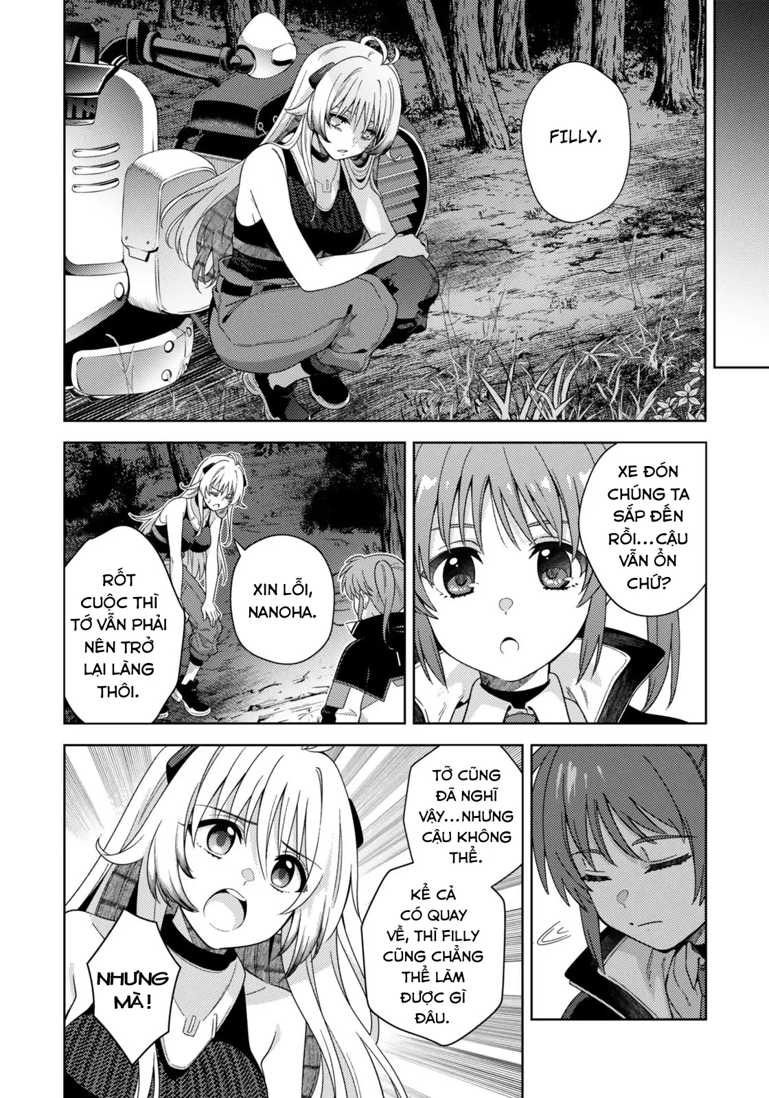 Mahou Shoujo Lyrical Nanoha Exceeds Chapter 5.1 - Trang 11