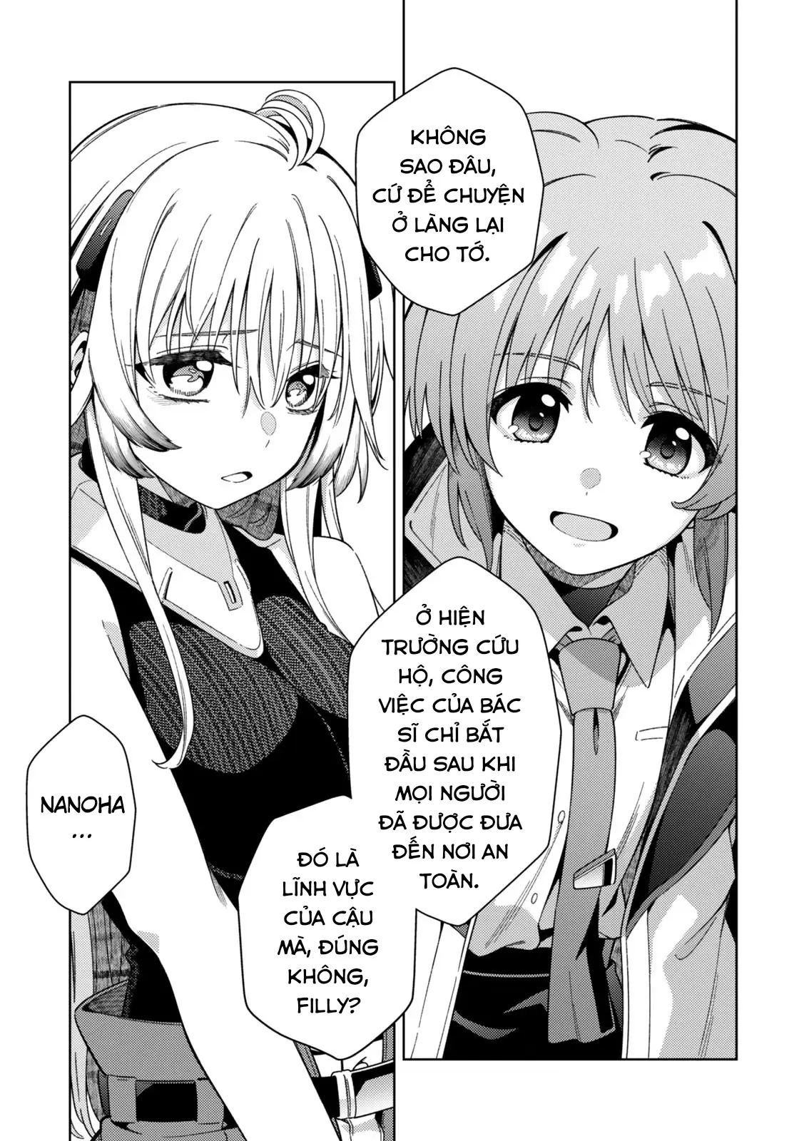 Mahou Shoujo Lyrical Nanoha Exceeds Chapter 5.1 - Trang 12