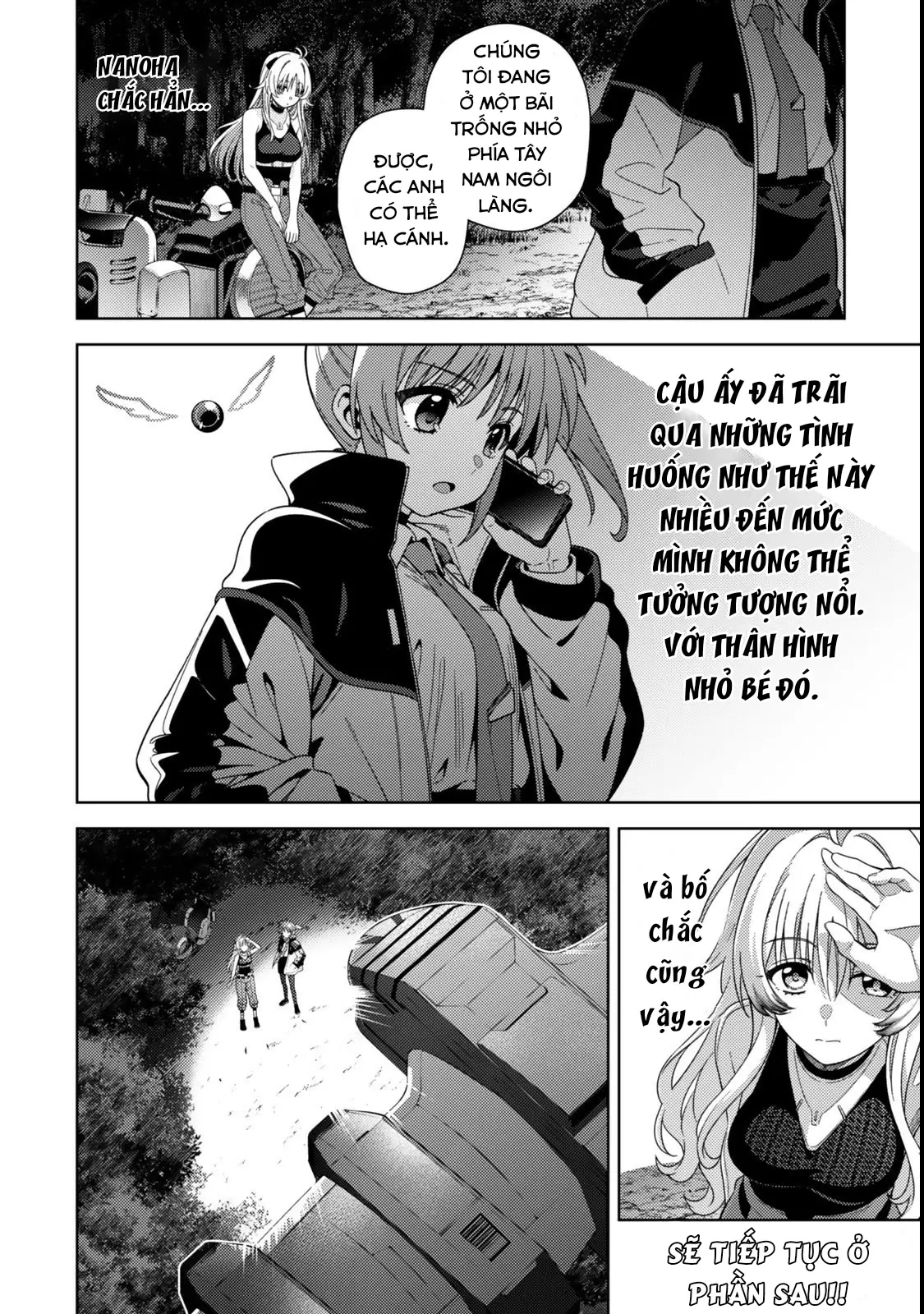 Mahou Shoujo Lyrical Nanoha Exceeds Chapter 5.1 - Trang 13