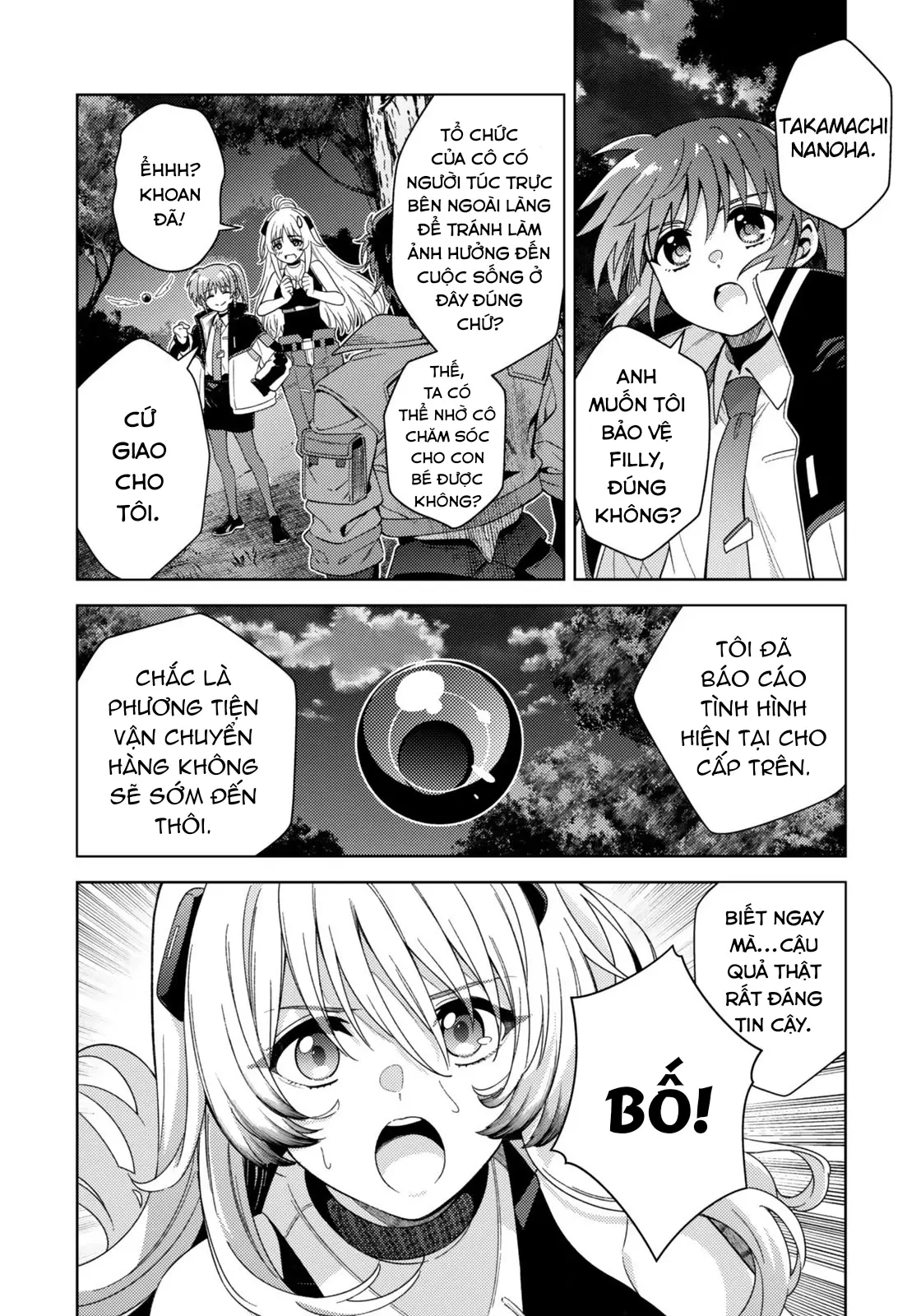 Mahou Shoujo Lyrical Nanoha Exceeds Chapter 5.1 - Trang 7