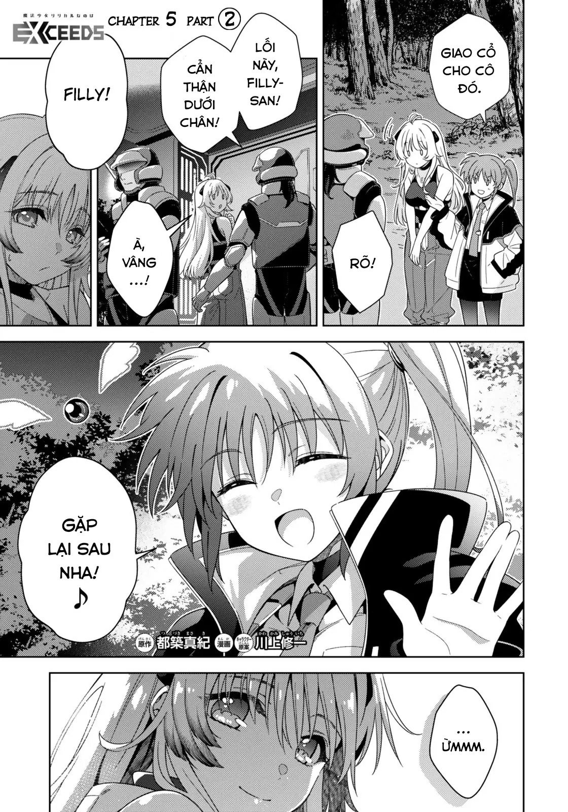 Mahou Shoujo Lyrical Nanoha Exceeds Chapter 5.2 - Trang 2