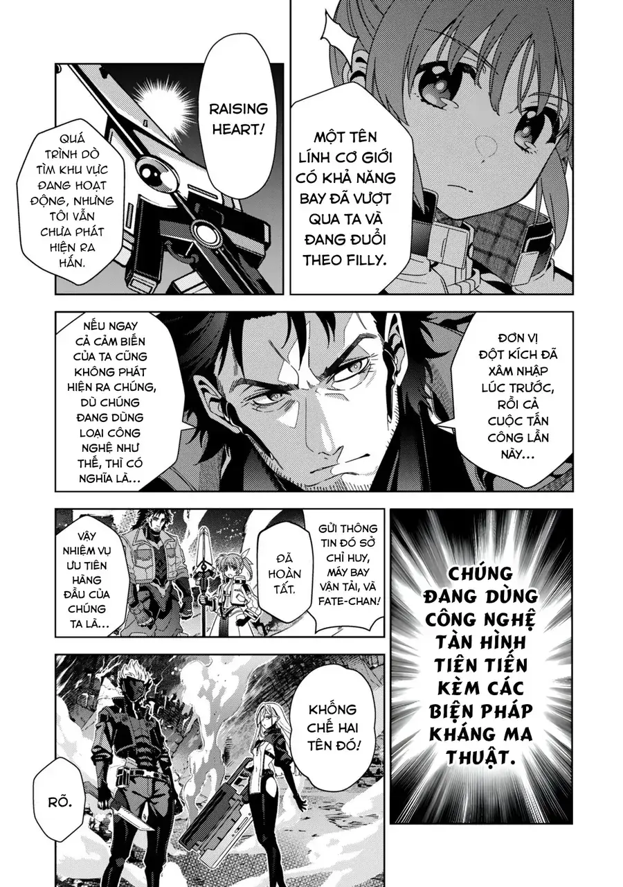 Mahou Shoujo Lyrical Nanoha Exceeds Chapter 7.1 - Trang 16
