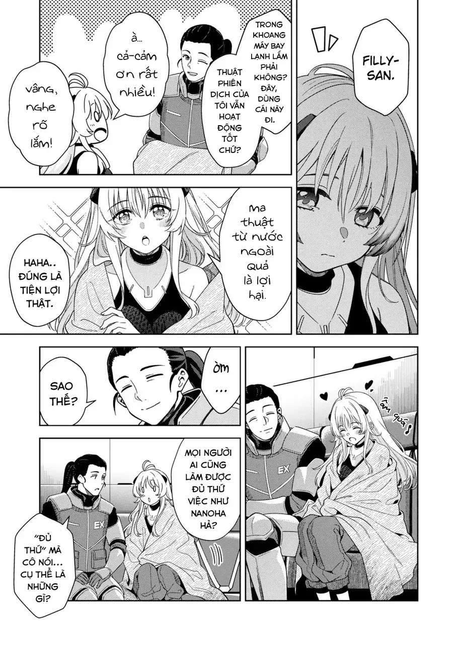 Mahou Shoujo Lyrical Nanoha Exceeds Chapter 7.1 - Trang 8