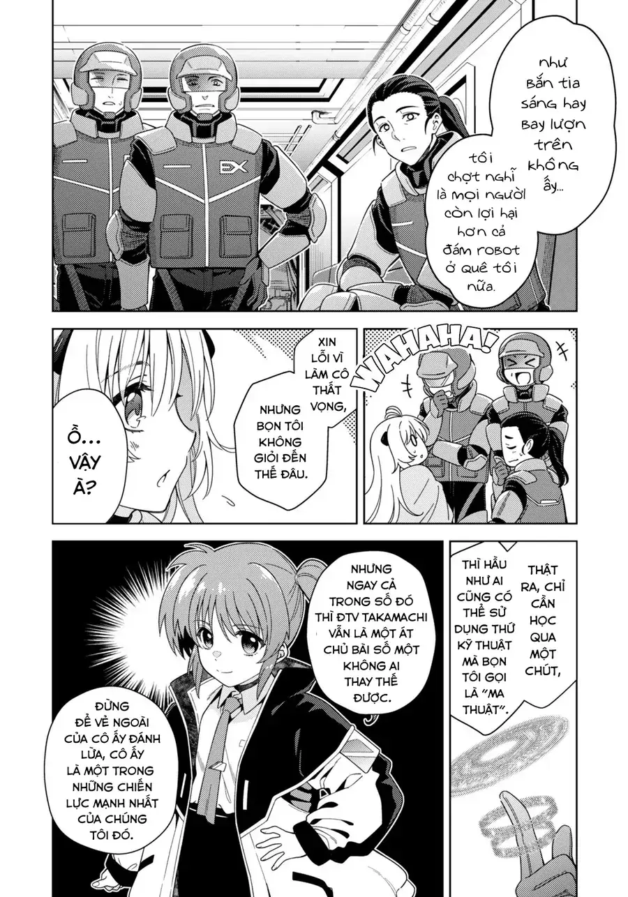 Mahou Shoujo Lyrical Nanoha Exceeds Chapter 7.1 - Trang 9