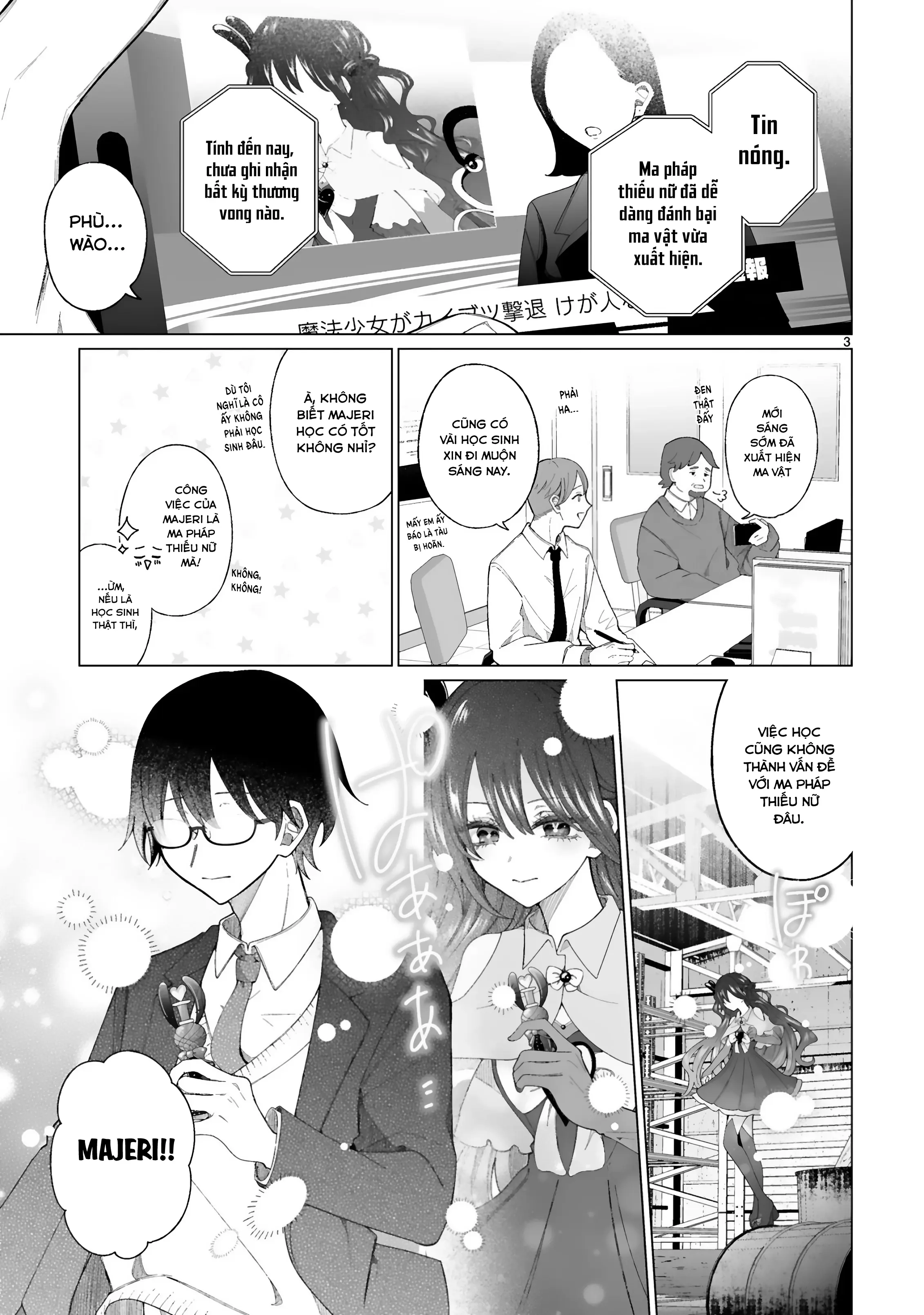 Mahou Shoujo Ni Yasashii Gal Chapter 3 - Trang 5