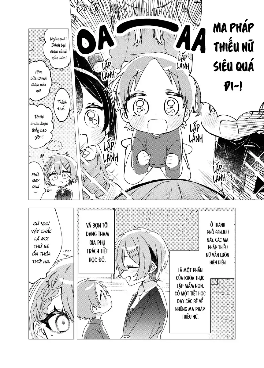 Mahou Shoujo Wa Muzukashii Chapter 1 - Trang 9