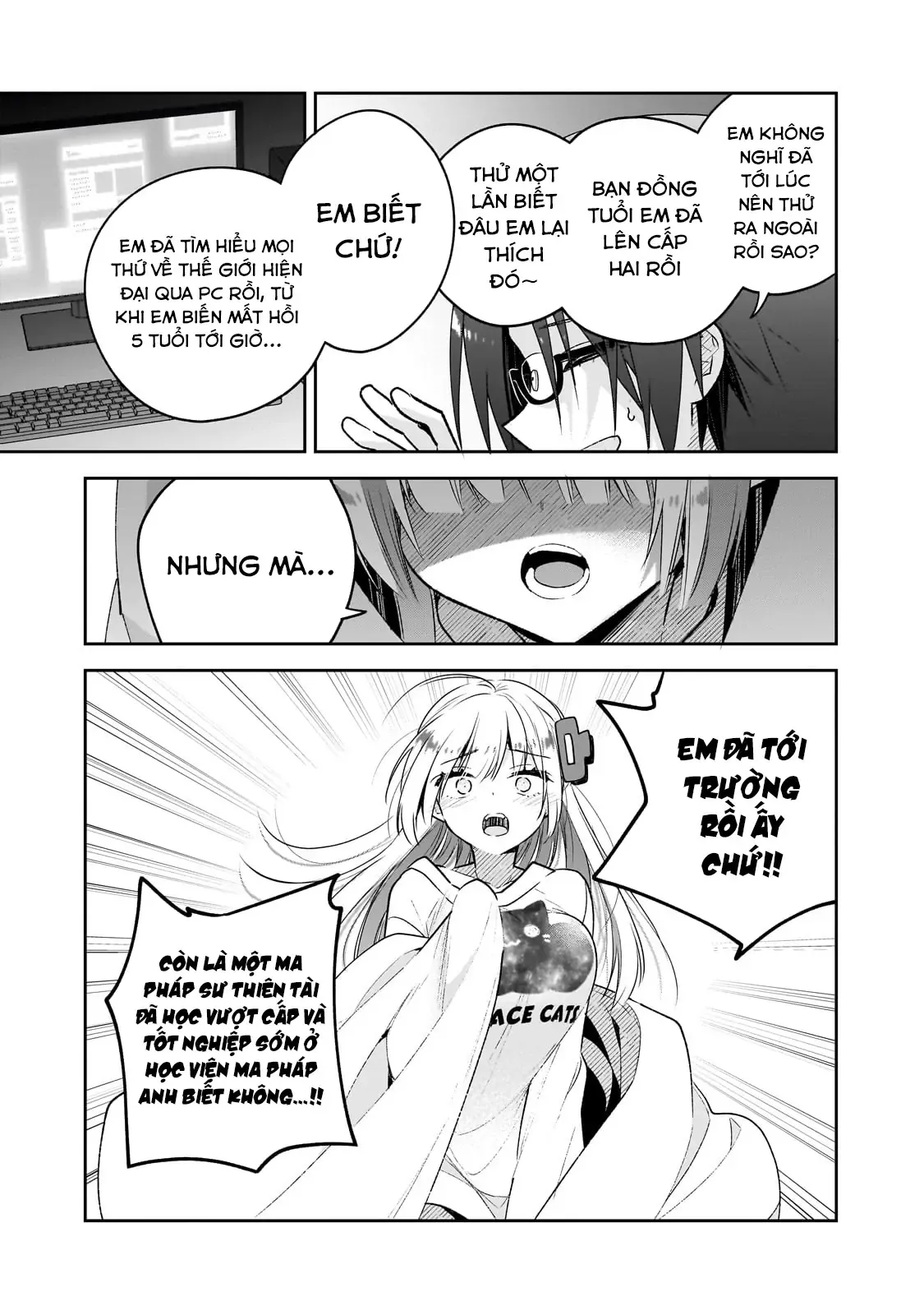 Mahou Wa Isekai Ni Oite Kimashita. ~Tensai Madoushi Datta Imouto No Yowakute New Game~ Chapter 1 - Trang 16