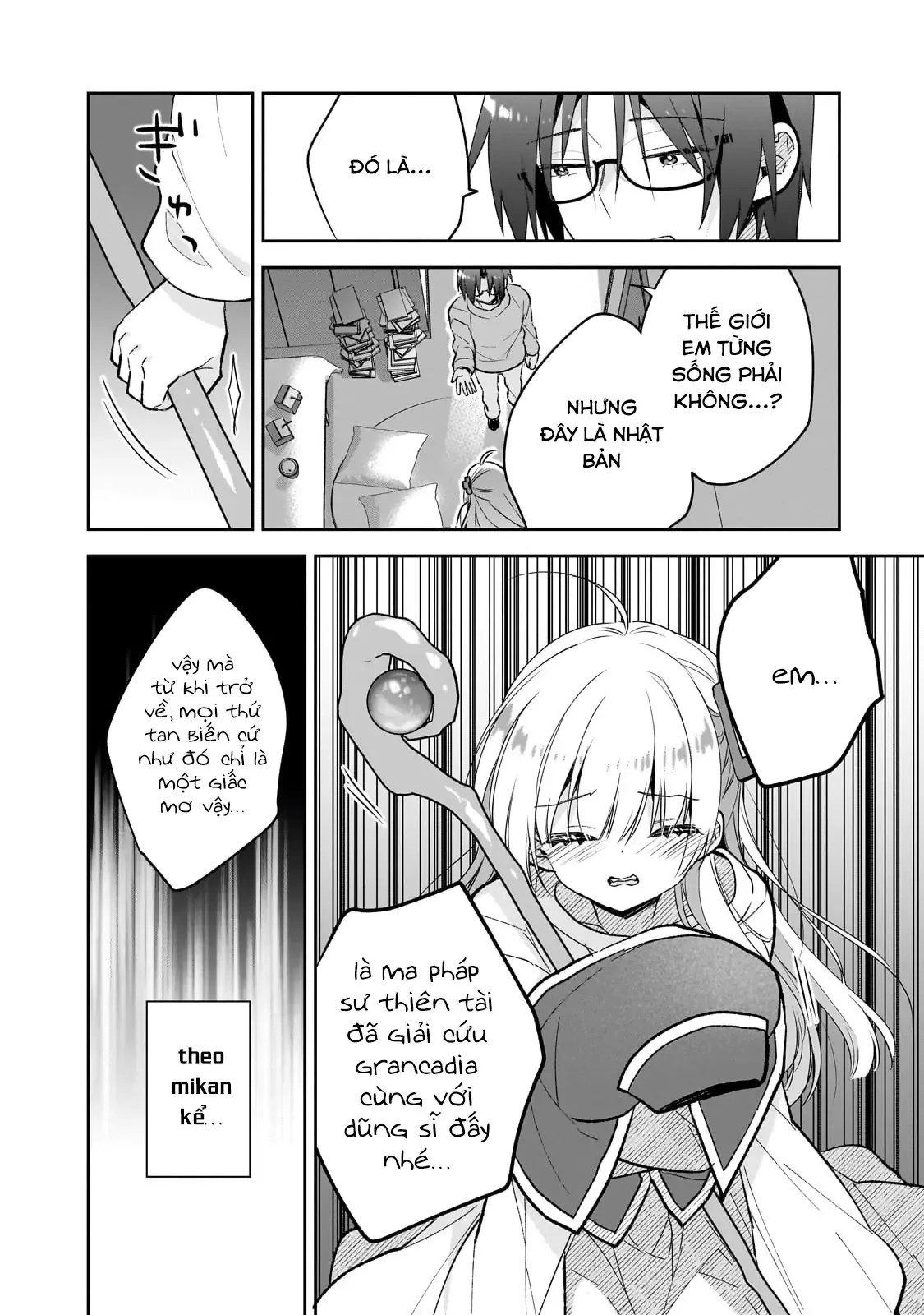 Mahou Wa Isekai Ni Oite Kimashita. ~Tensai Madoushi Datta Imouto No Yowakute New Game~ Chapter 1 - Trang 17