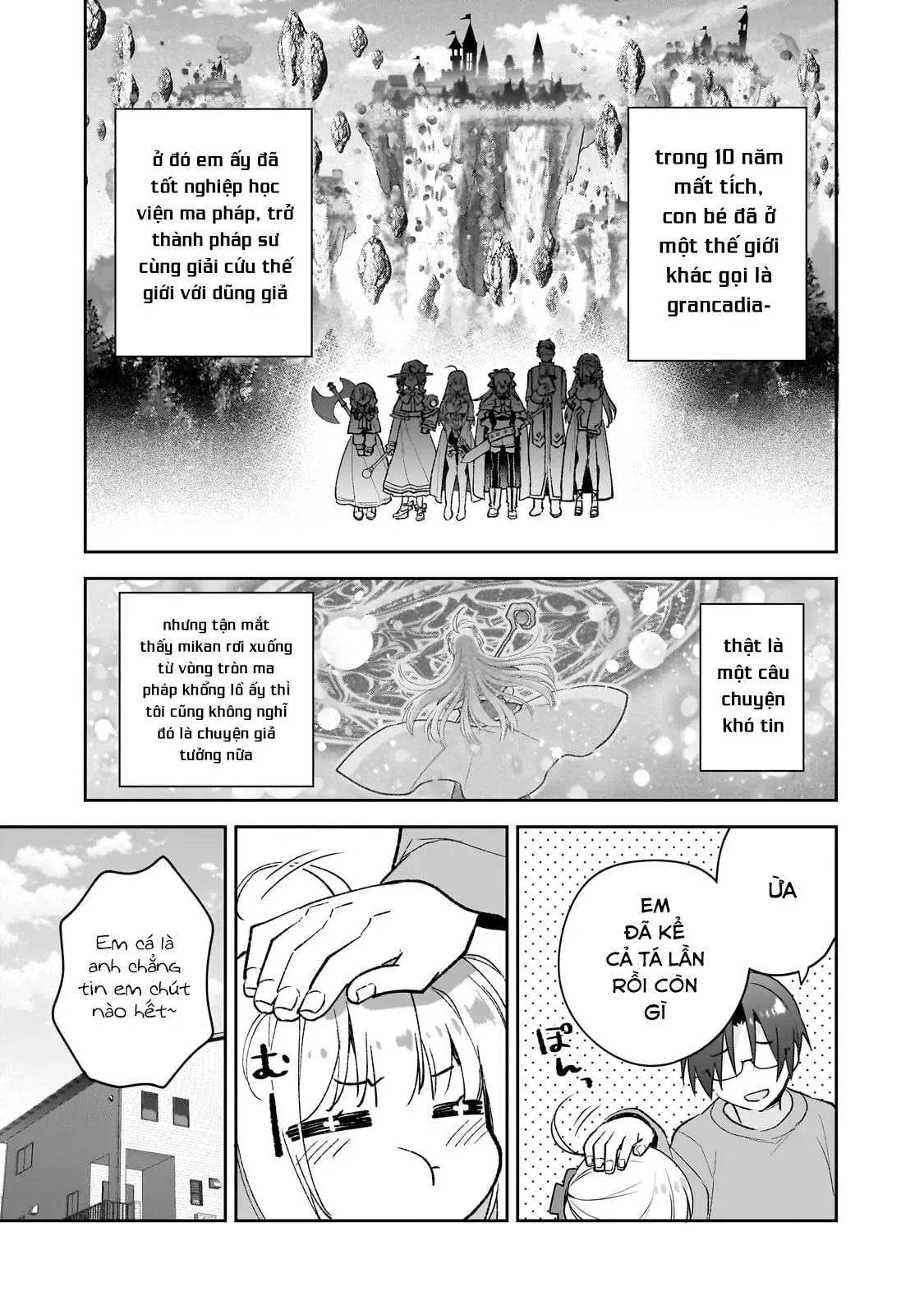Mahou Wa Isekai Ni Oite Kimashita. ~Tensai Madoushi Datta Imouto No Yowakute New Game~ Chapter 1 - Trang 18
