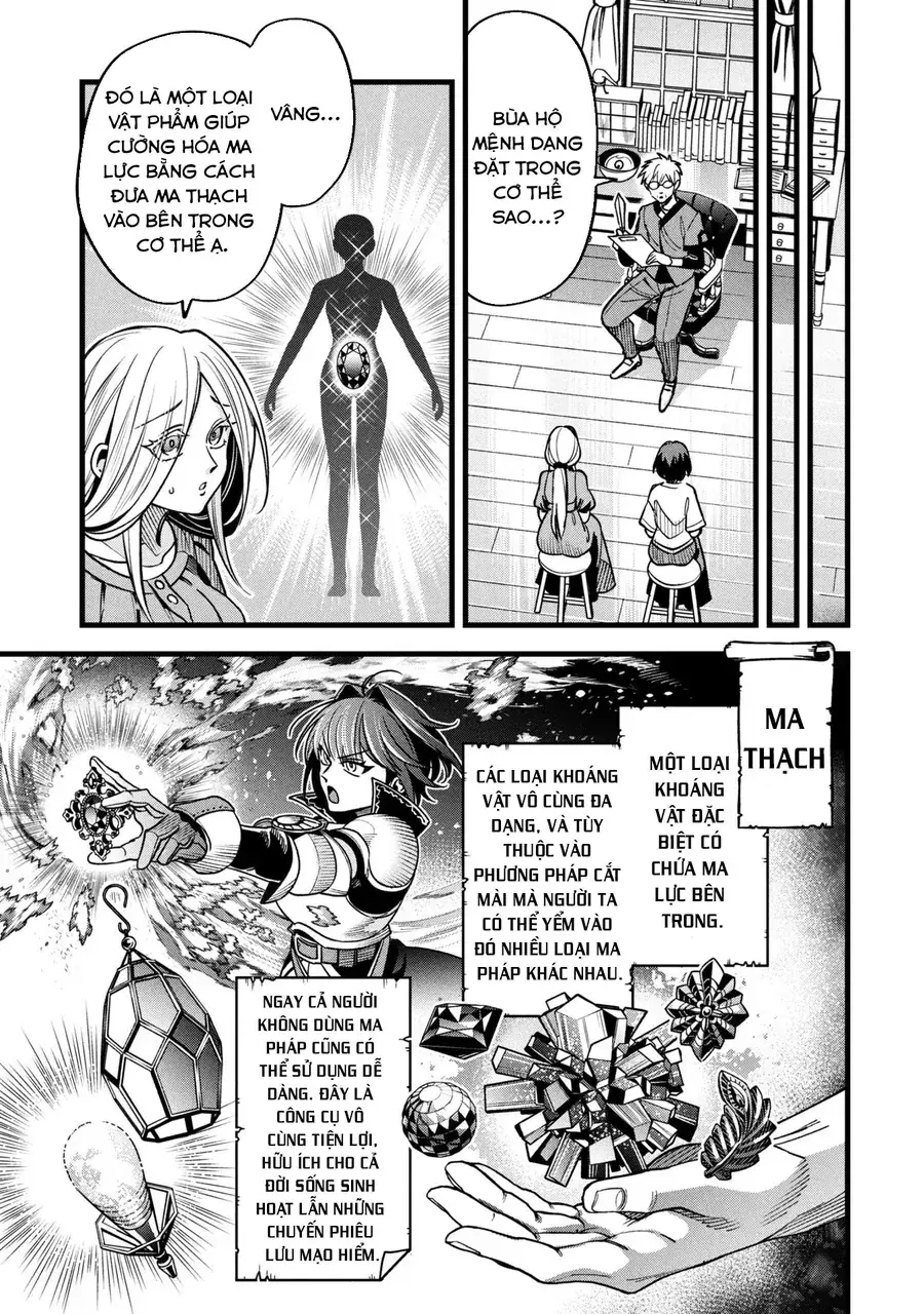 Mahoui Rex No Hentai Karte Chapter 19.1 - Trang 8
