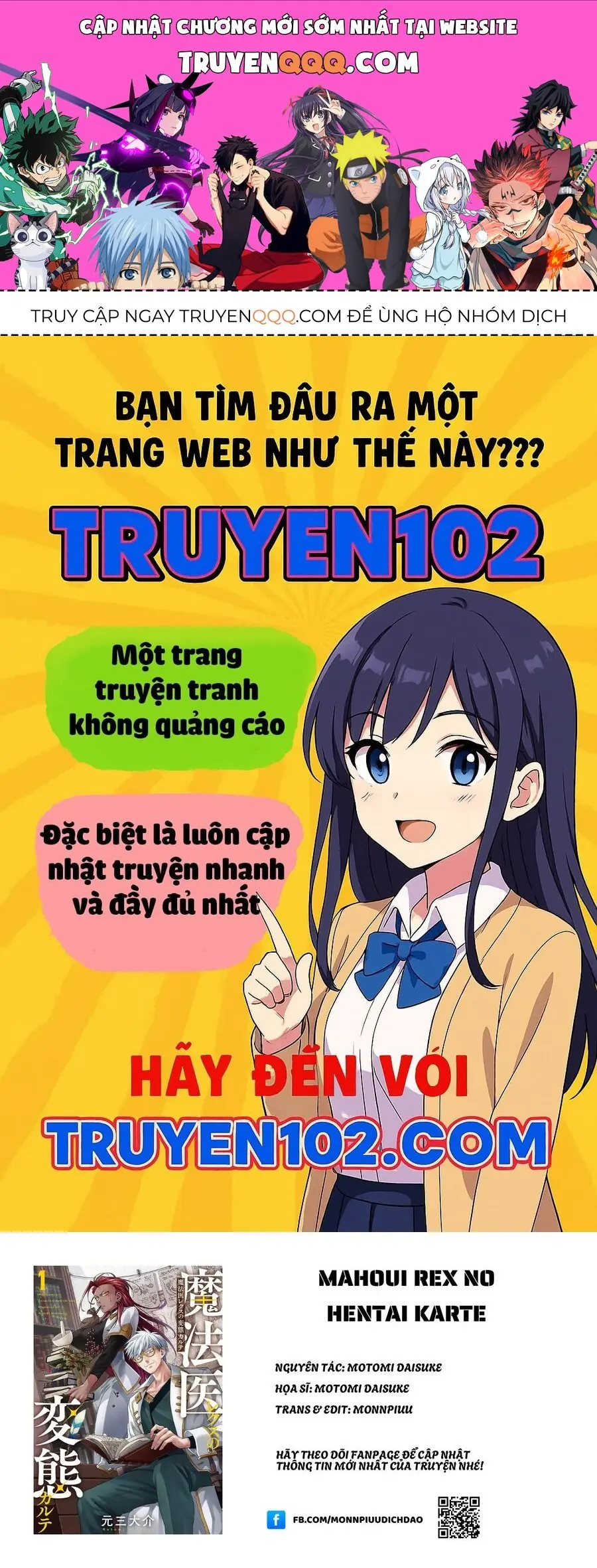 Mahoui Rex No Hentai Karte Chapter 2 - Trang 2