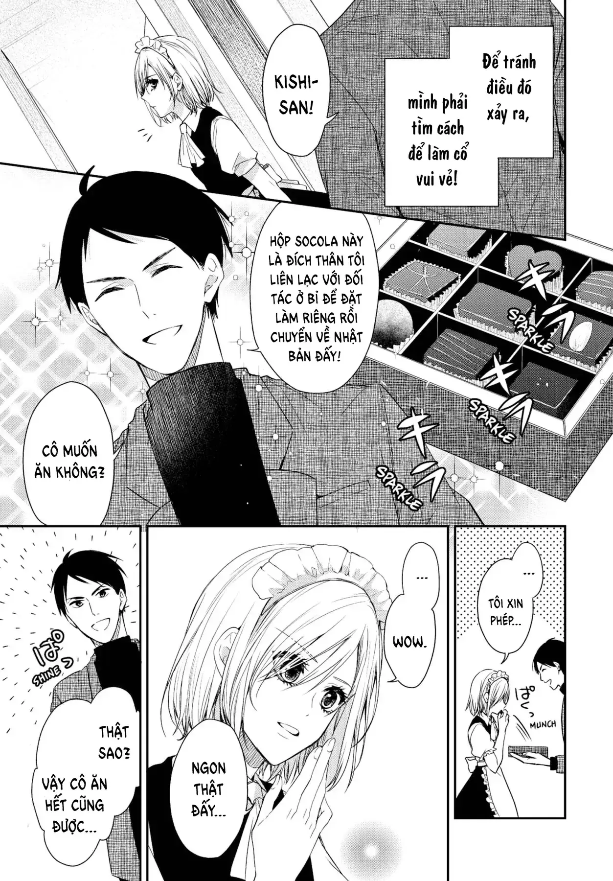 Maid No Kishi-San Chapter 1 - Trang 10