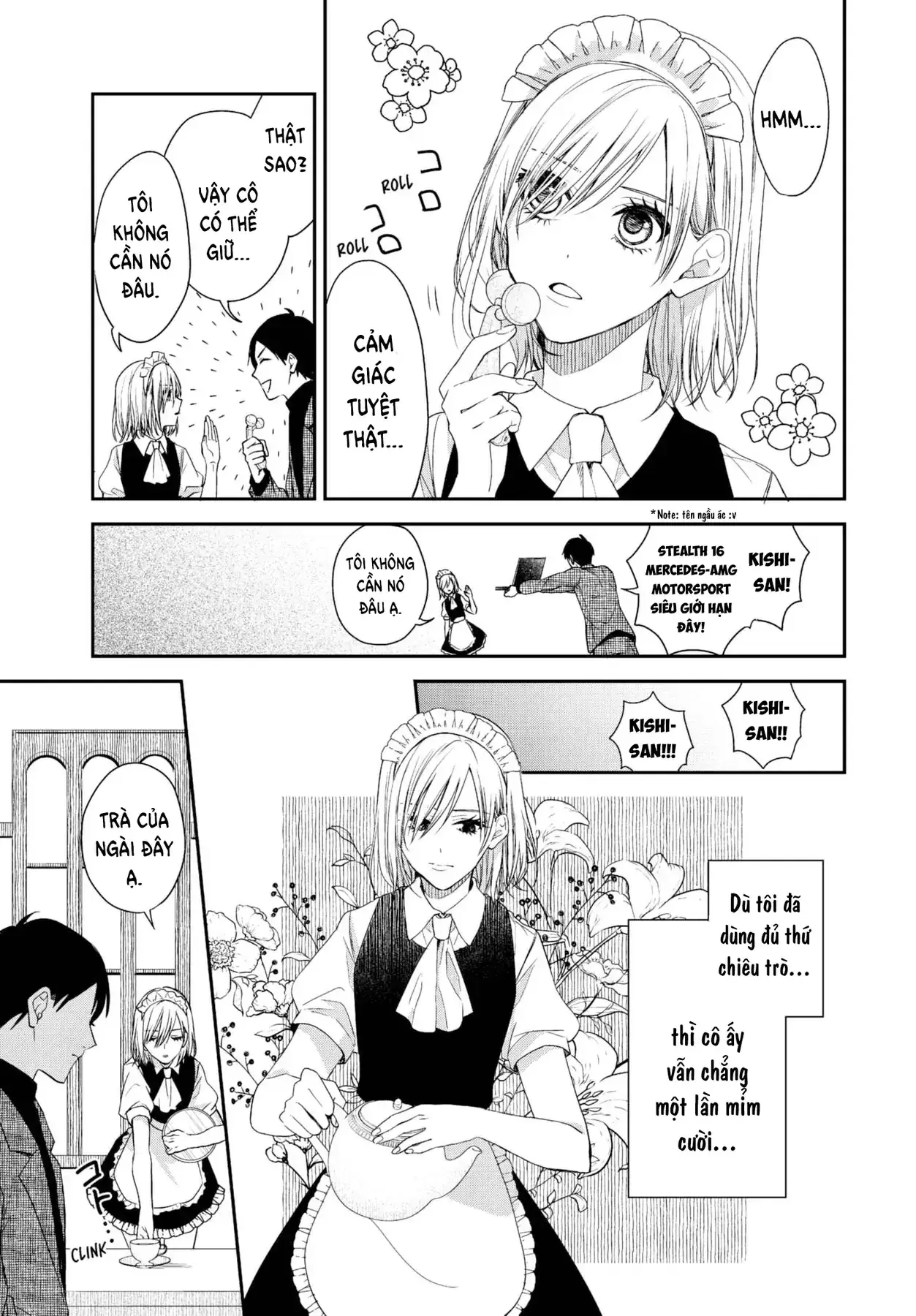 Maid No Kishi-San Chapter 1 - Trang 12