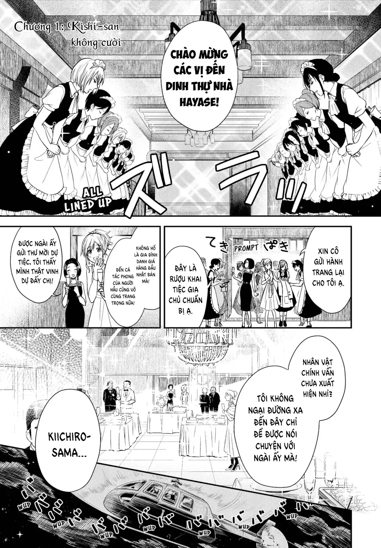 Maid No Kishi-San Chapter 1 - Trang 4