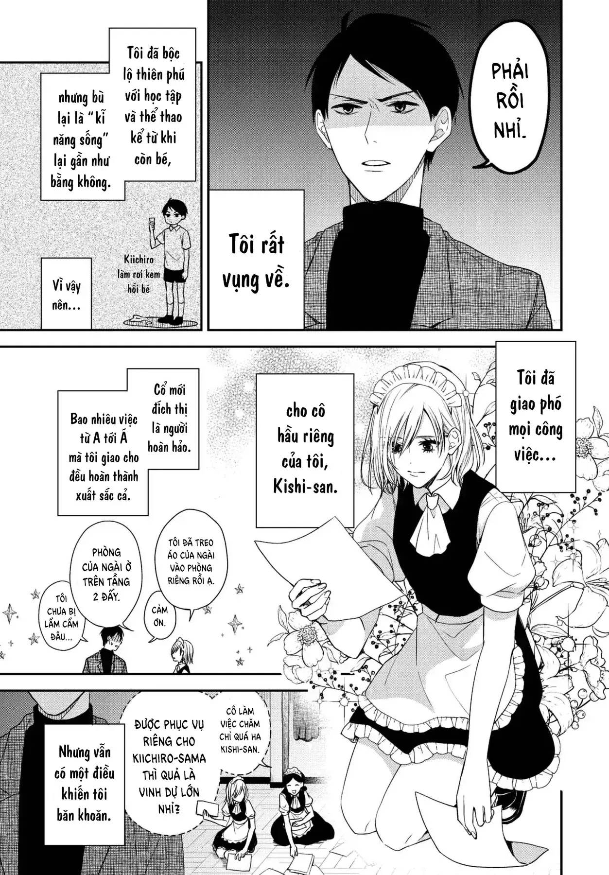 Maid No Kishi-San Chapter 1 - Trang 8