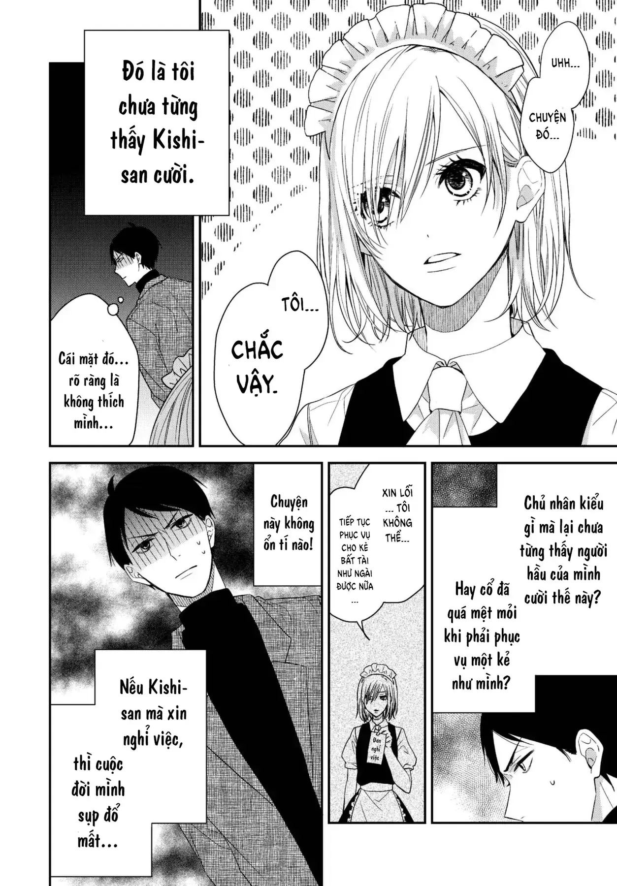 Maid No Kishi-San Chapter 1 - Trang 9