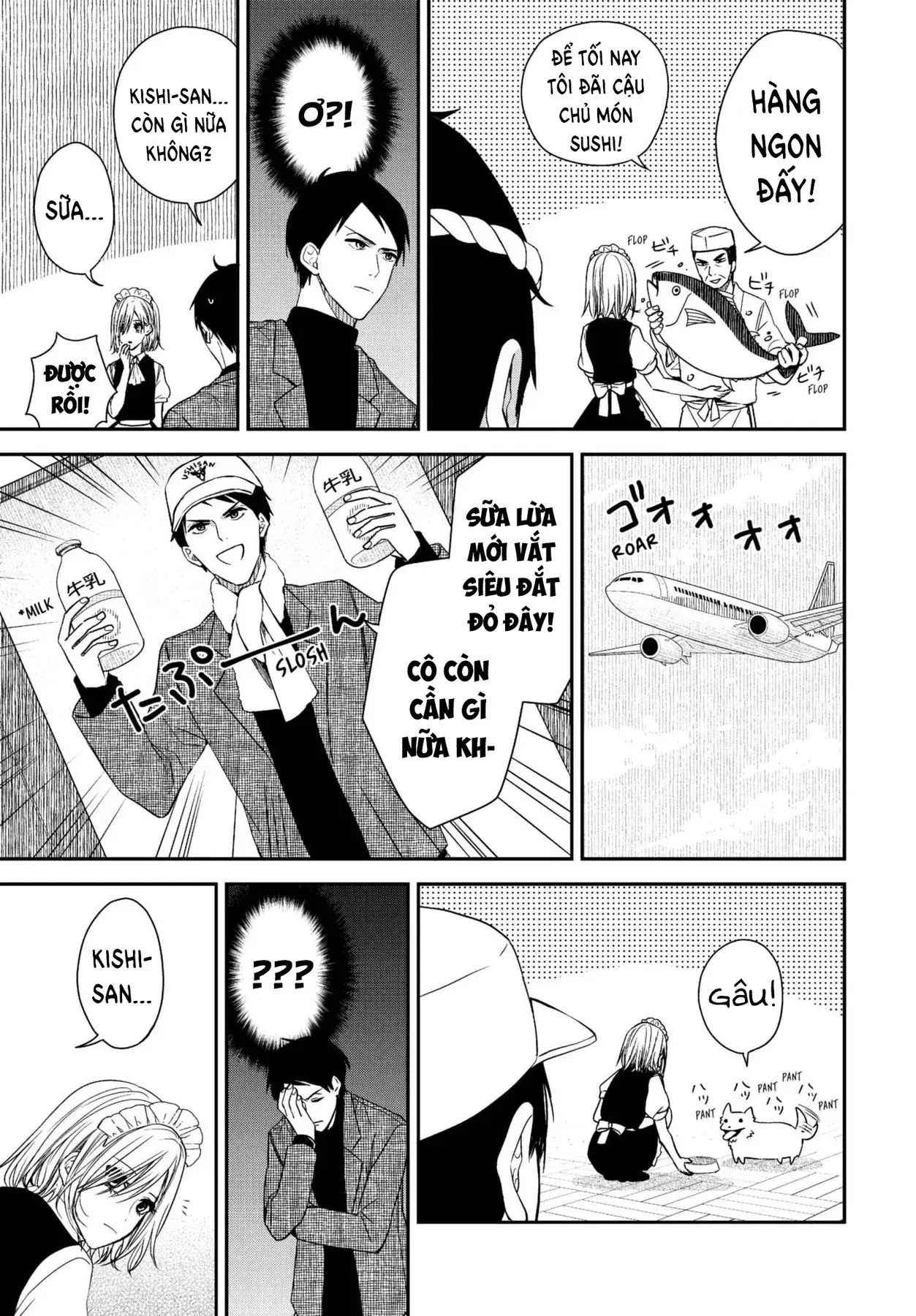 Maid No Kishi-San Chapter 2 - Trang 10