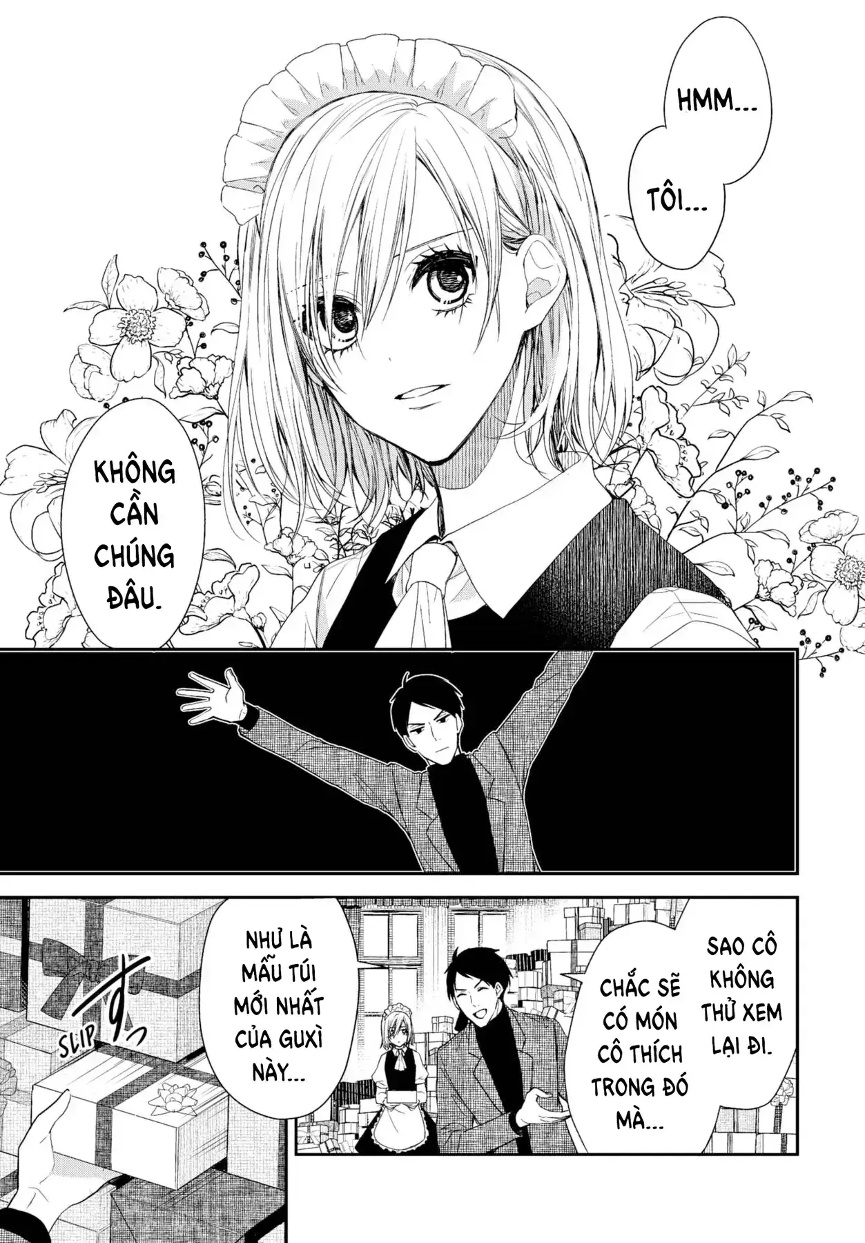 Maid No Kishi-San Chapter 2 - Trang 4