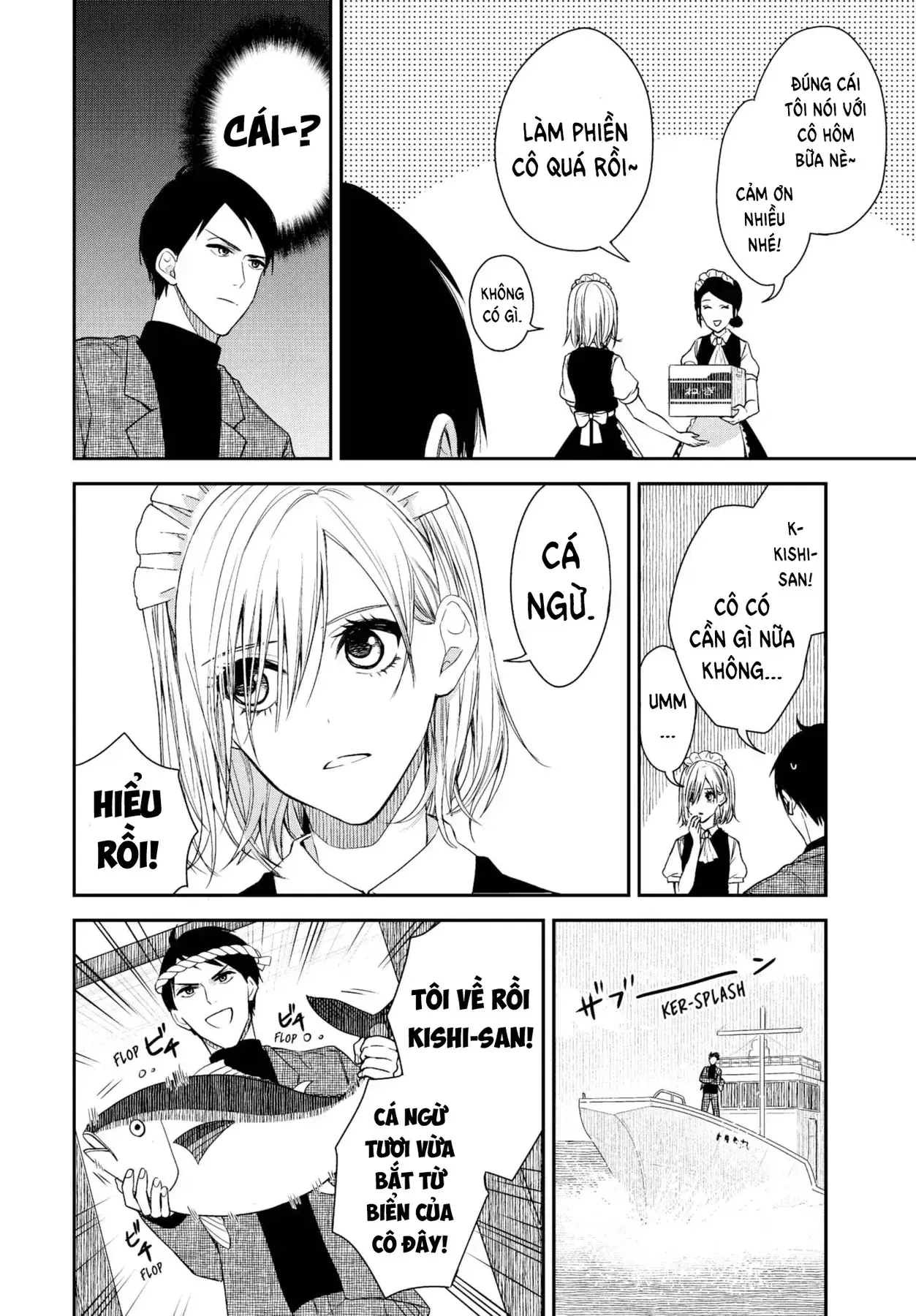 Maid No Kishi-San Chapter 2 - Trang 9