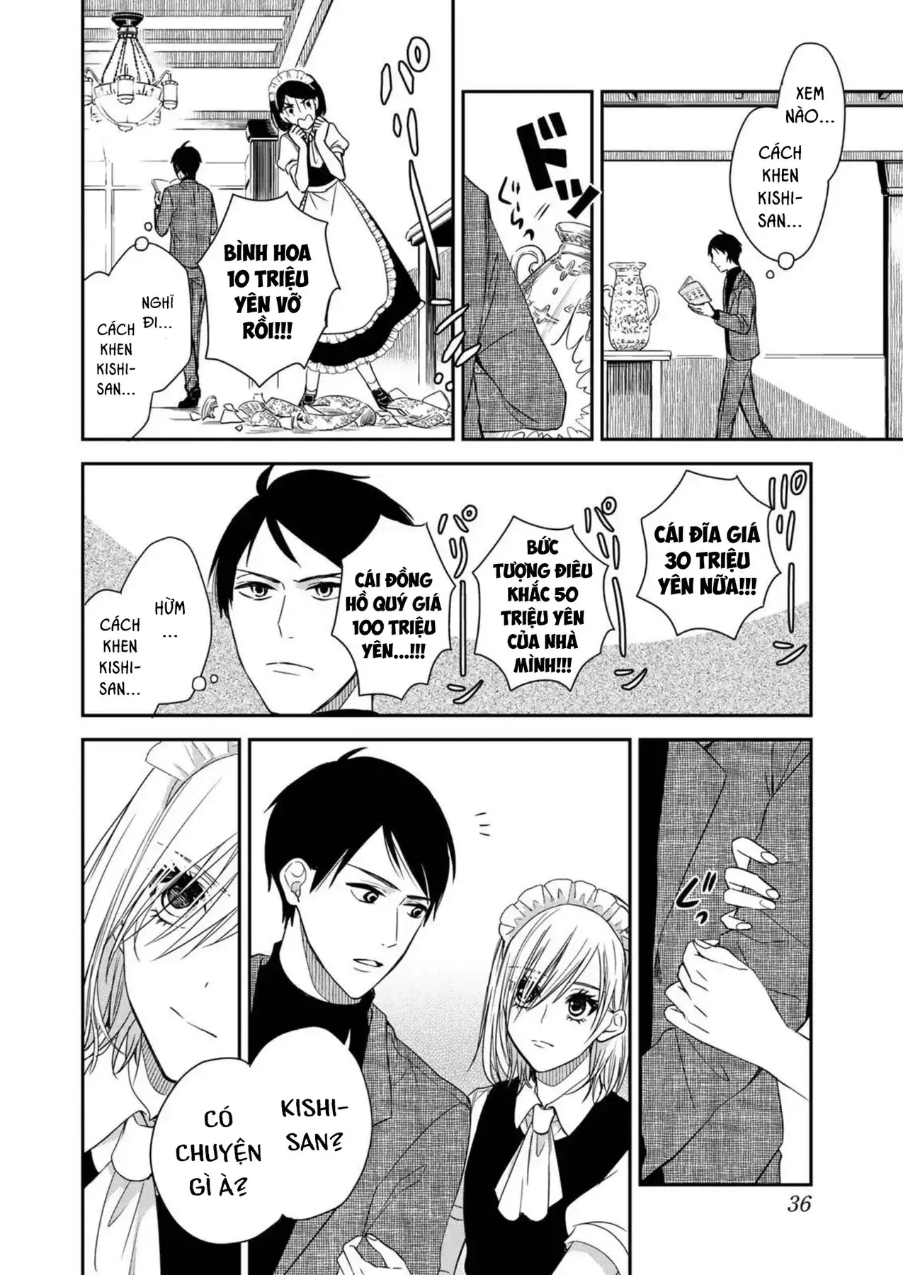 Maid No Kishi-San Chapter 3 - Trang 7