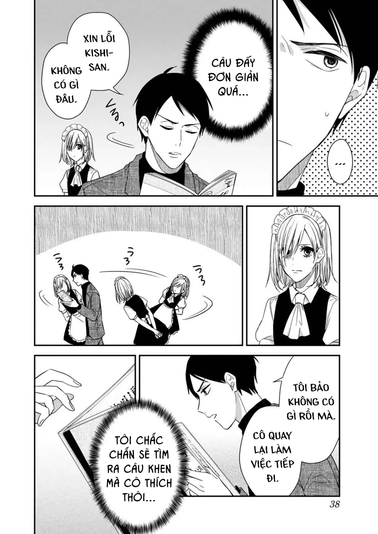 Maid No Kishi-San Chapter 3 - Trang 9