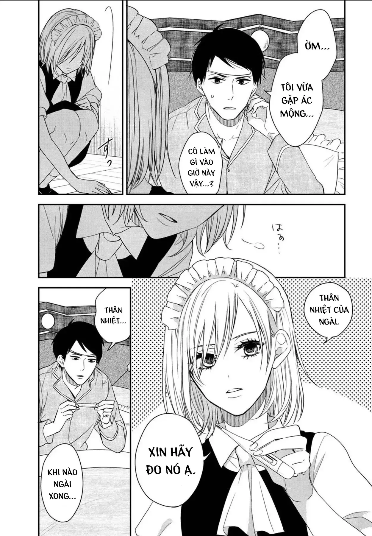 Maid No Kishi-San Chapter 4 - Trang 12